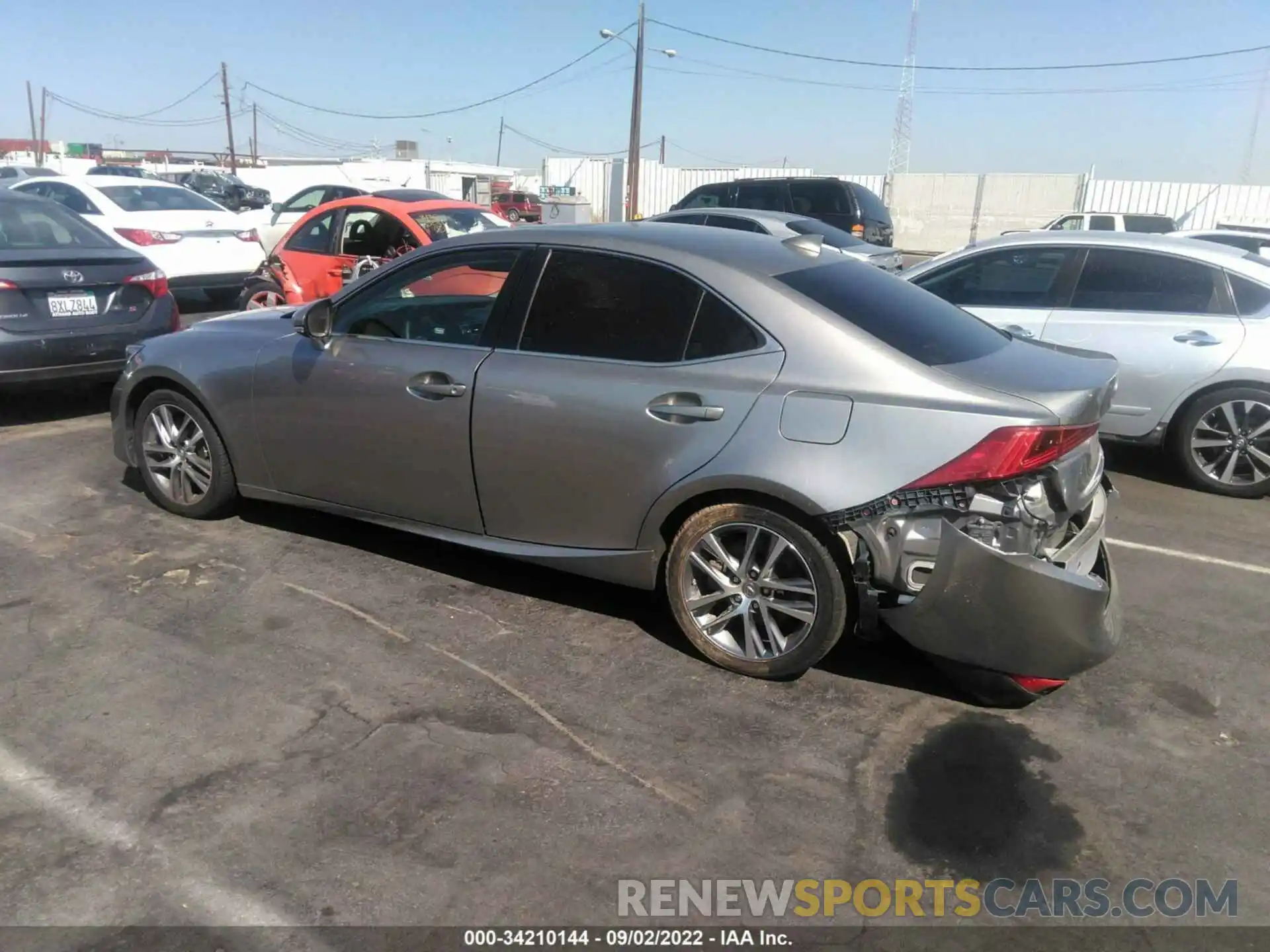 3 Photograph of a damaged car JTHBA1D24K5092922 LEXUS IS 2019