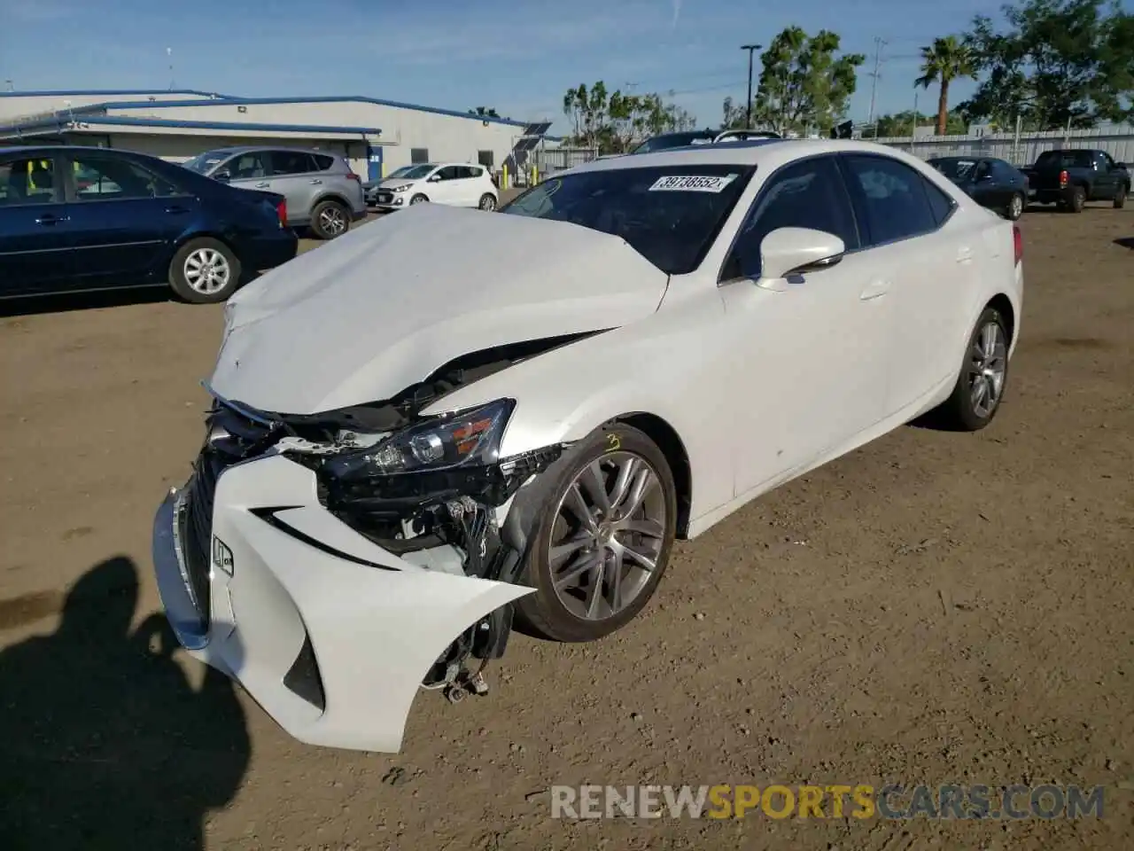 2 Photograph of a damaged car JTHBA1D24K5094072 LEXUS IS 2019