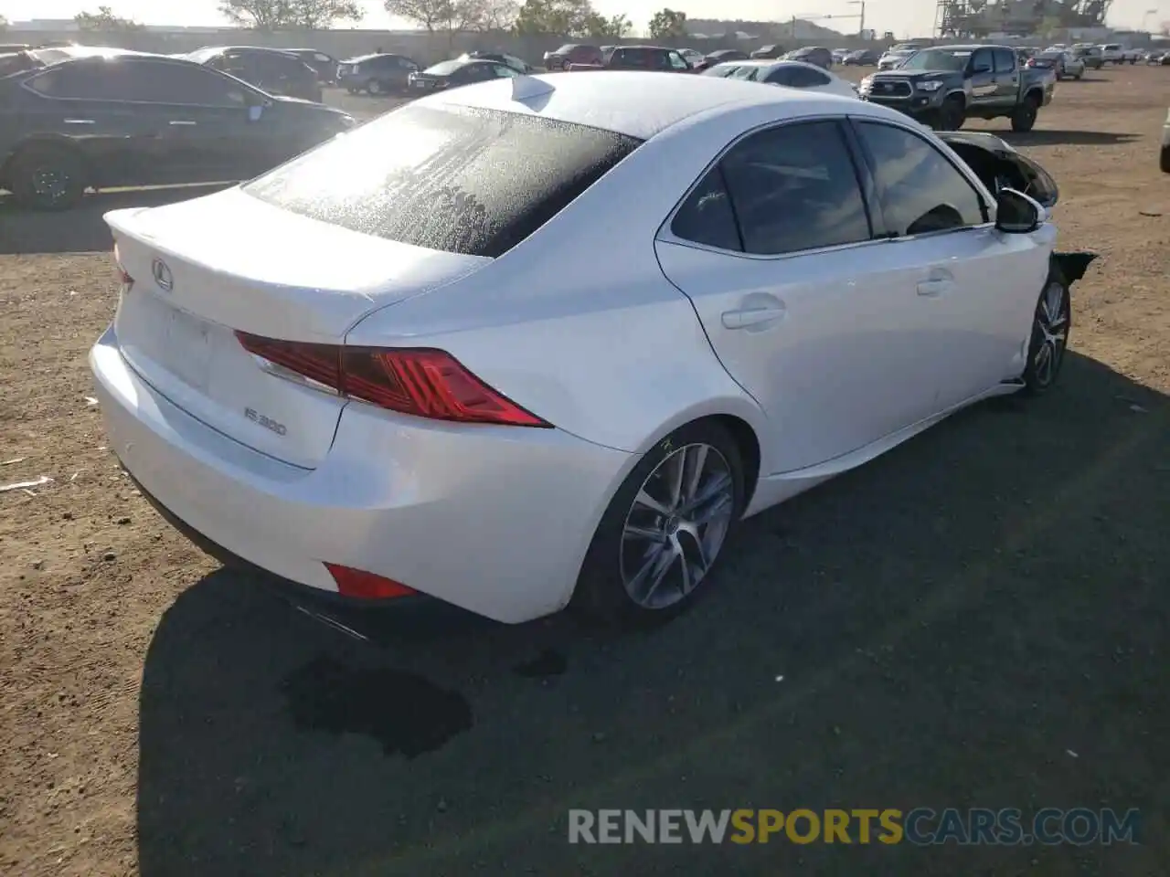 4 Photograph of a damaged car JTHBA1D24K5094072 LEXUS IS 2019