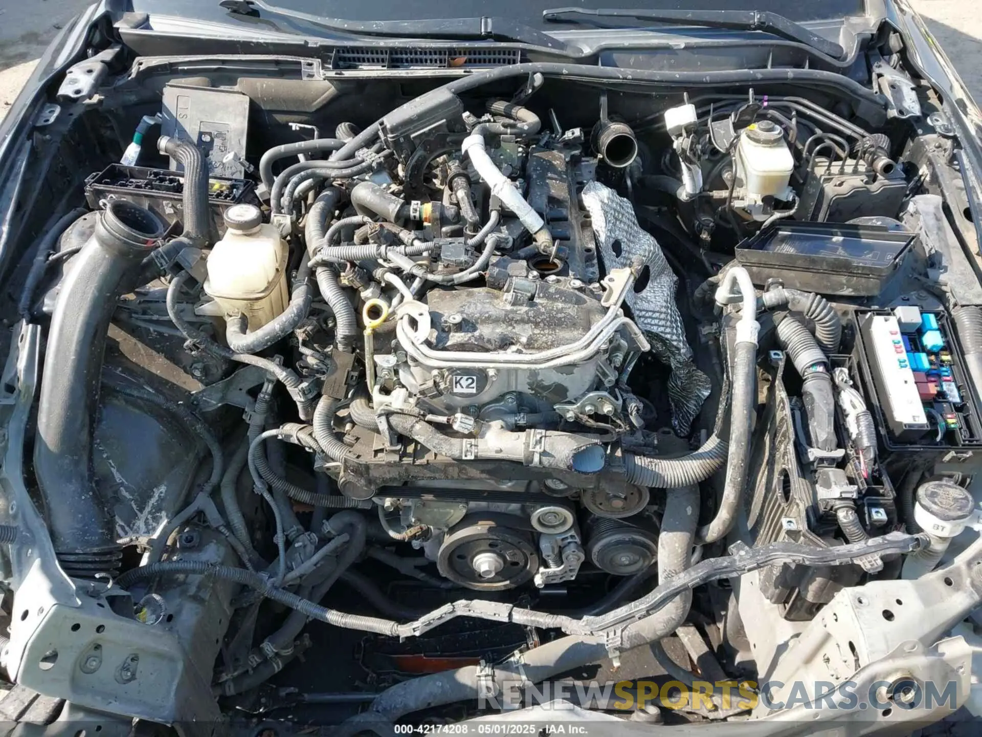 10 Photograph of a damaged car JTHBA1D24K5097117 LEXUS IS 2019