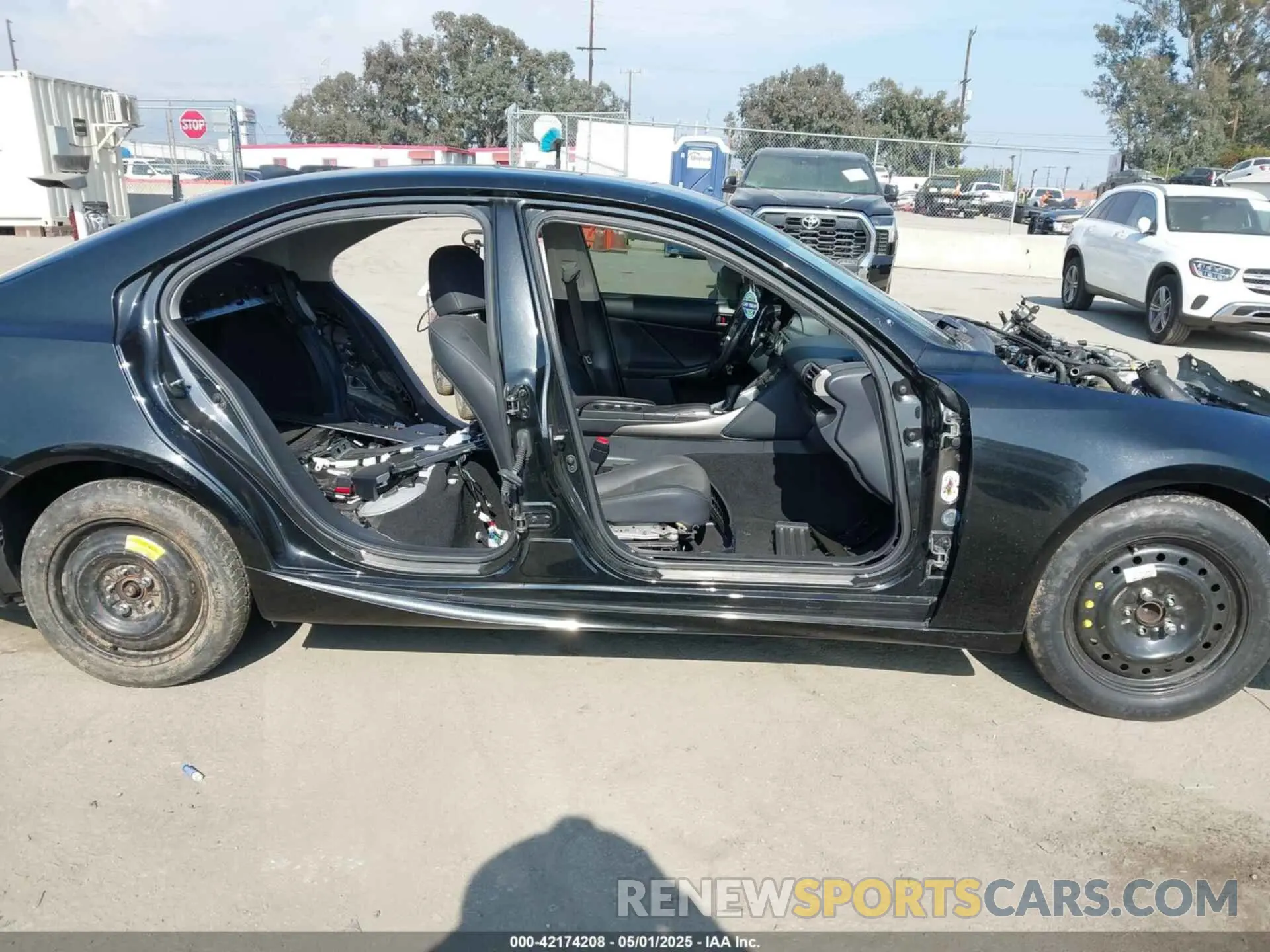 12 Photograph of a damaged car JTHBA1D24K5097117 LEXUS IS 2019