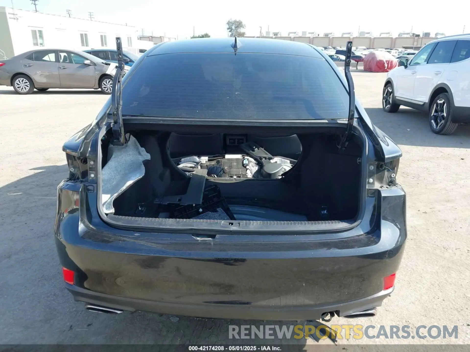 15 Photograph of a damaged car JTHBA1D24K5097117 LEXUS IS 2019