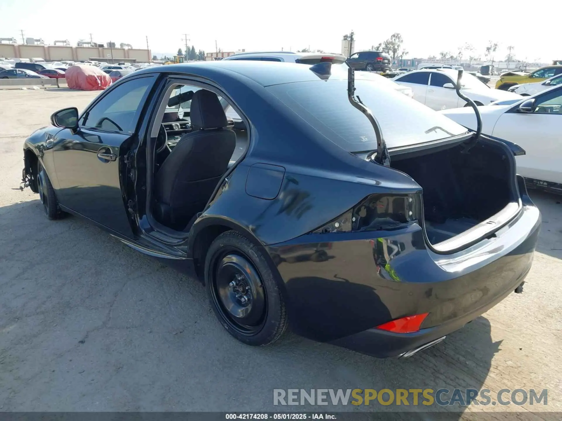 3 Photograph of a damaged car JTHBA1D24K5097117 LEXUS IS 2019