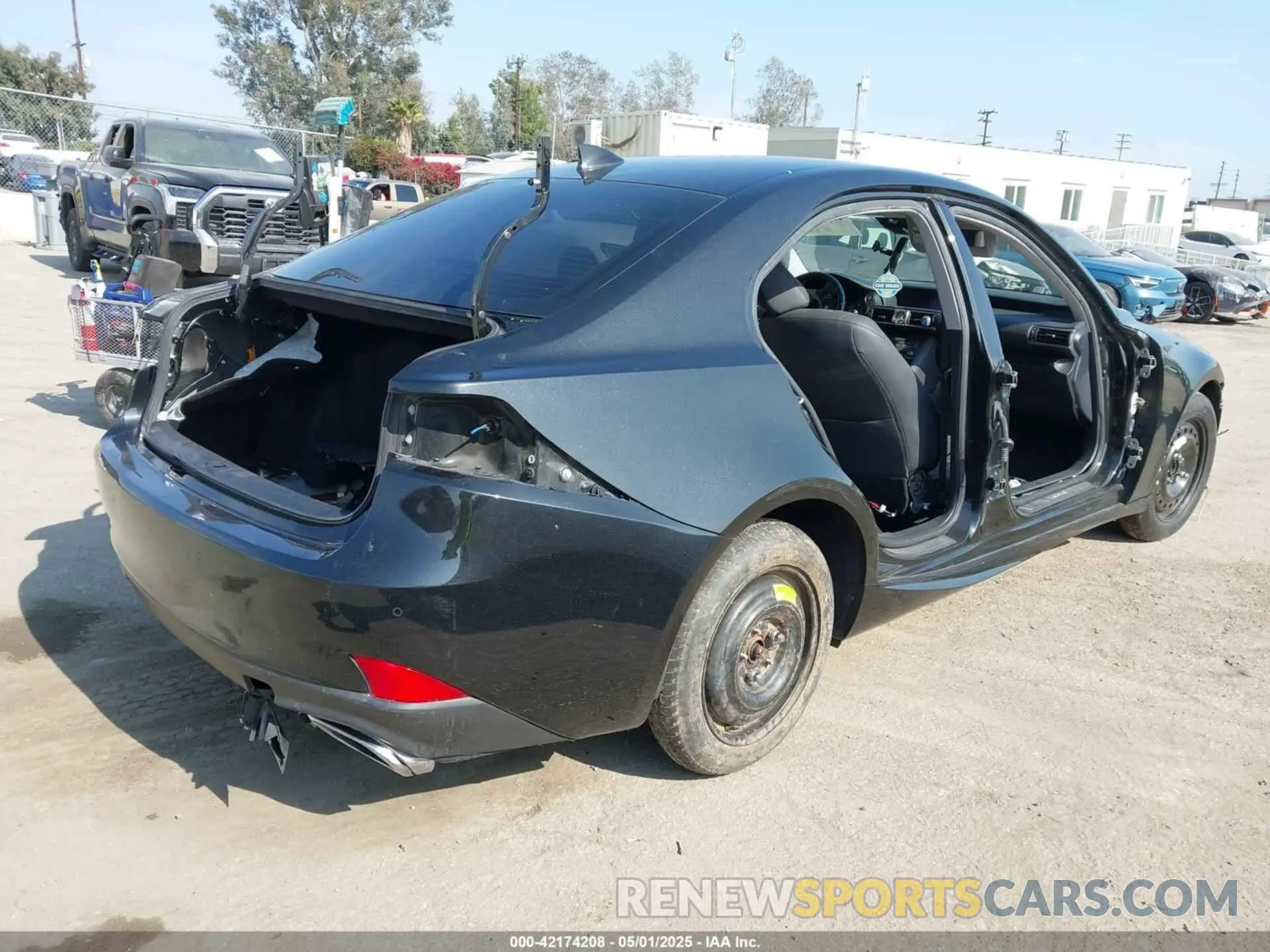 4 Photograph of a damaged car JTHBA1D24K5097117 LEXUS IS 2019