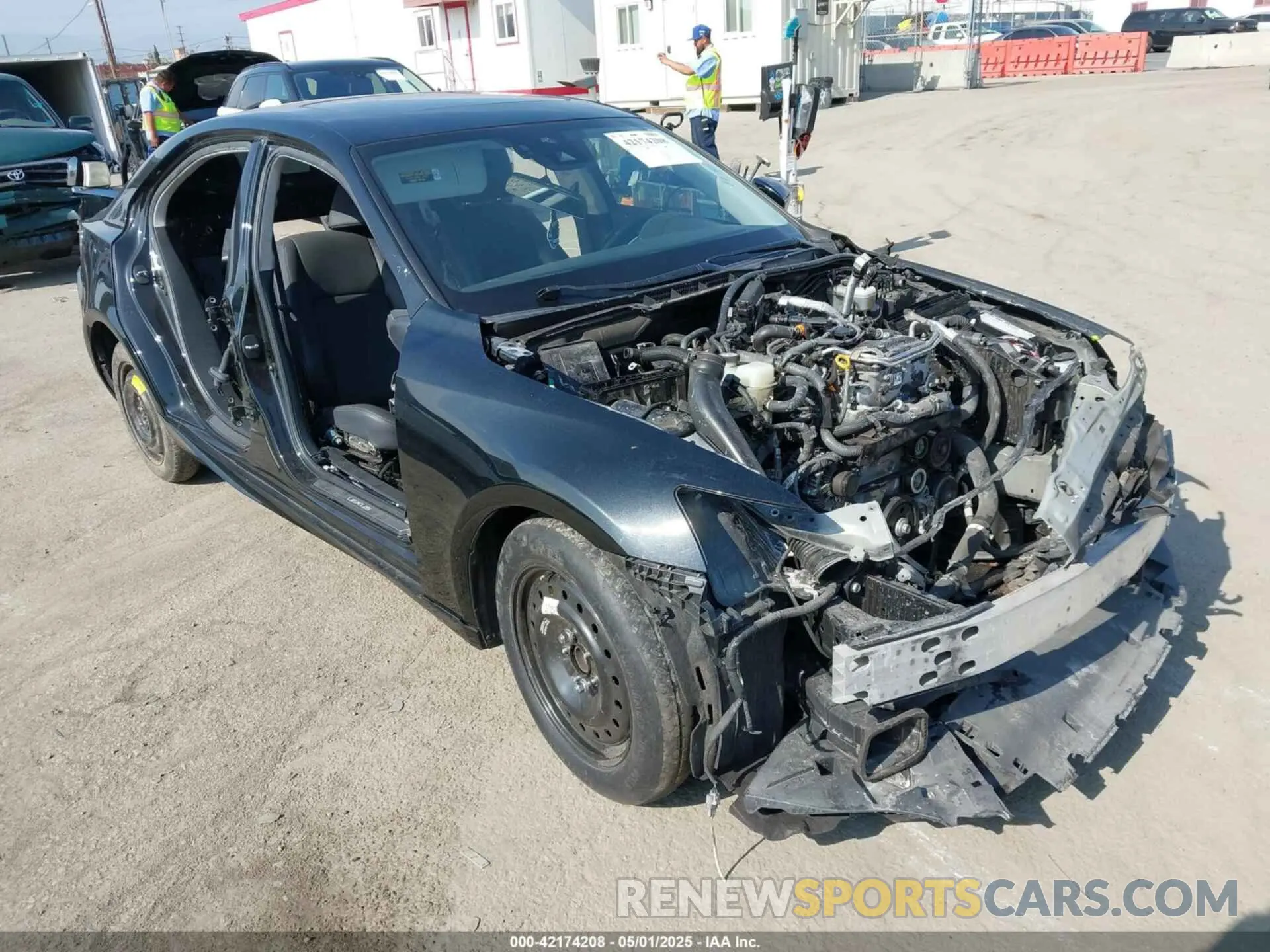 6 Photograph of a damaged car JTHBA1D24K5097117 LEXUS IS 2019