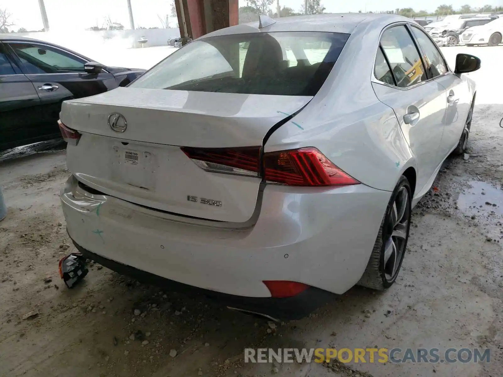 4 Photograph of a damaged car JTHBA1D25K5084232 LEXUS IS 2019