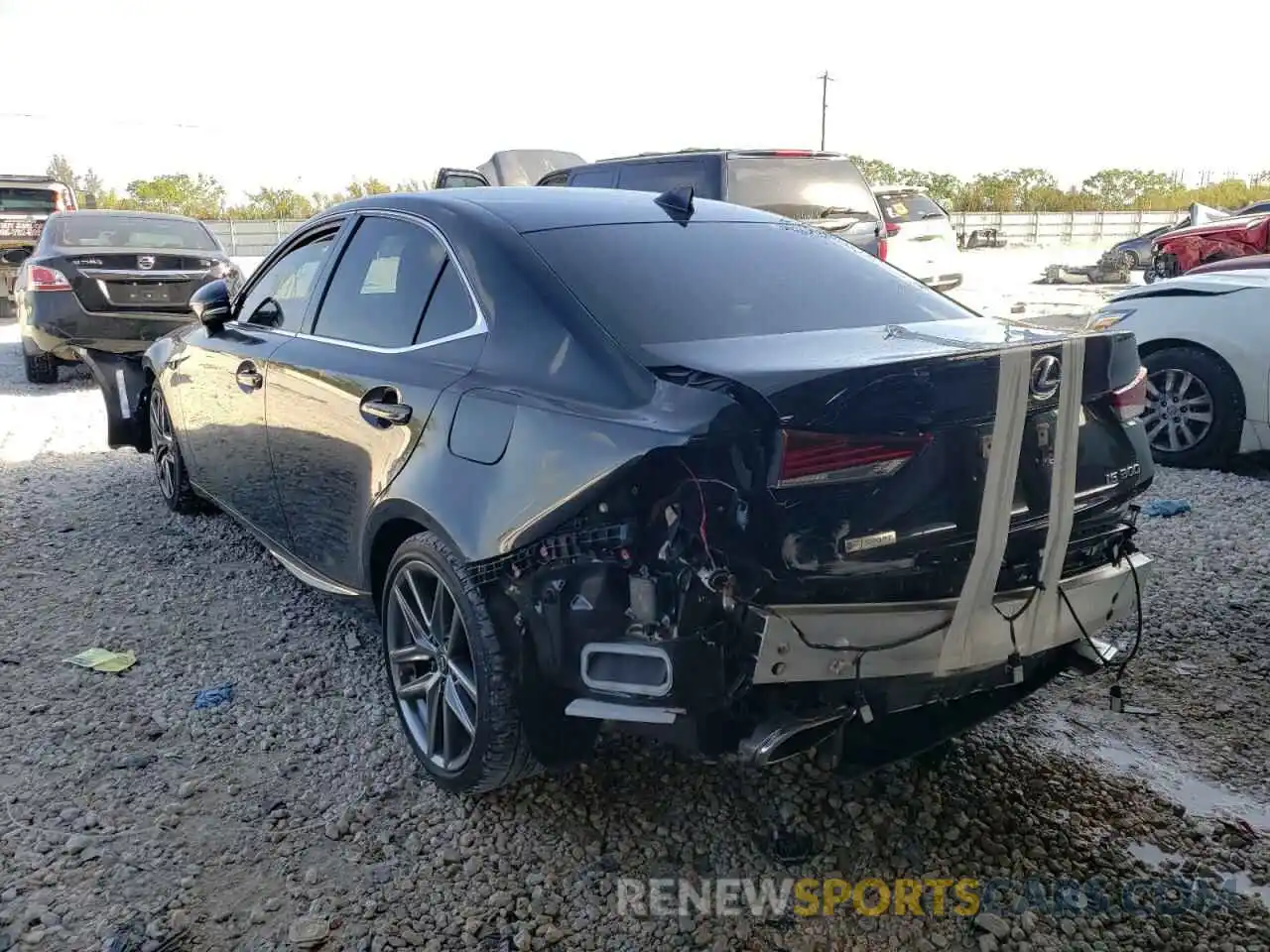 3 Photograph of a damaged car JTHBA1D25K5084568 LEXUS IS 2019