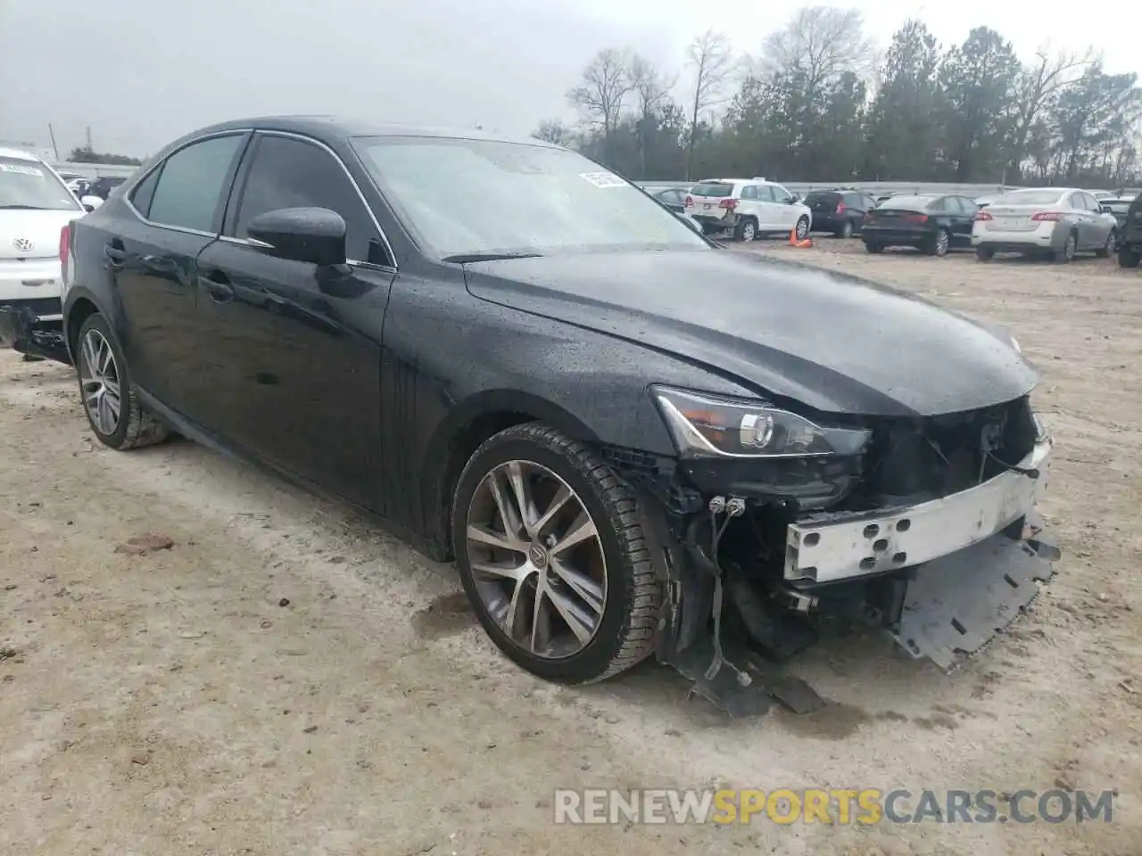 1 Photograph of a damaged car JTHBA1D25K5086188 LEXUS IS 2019