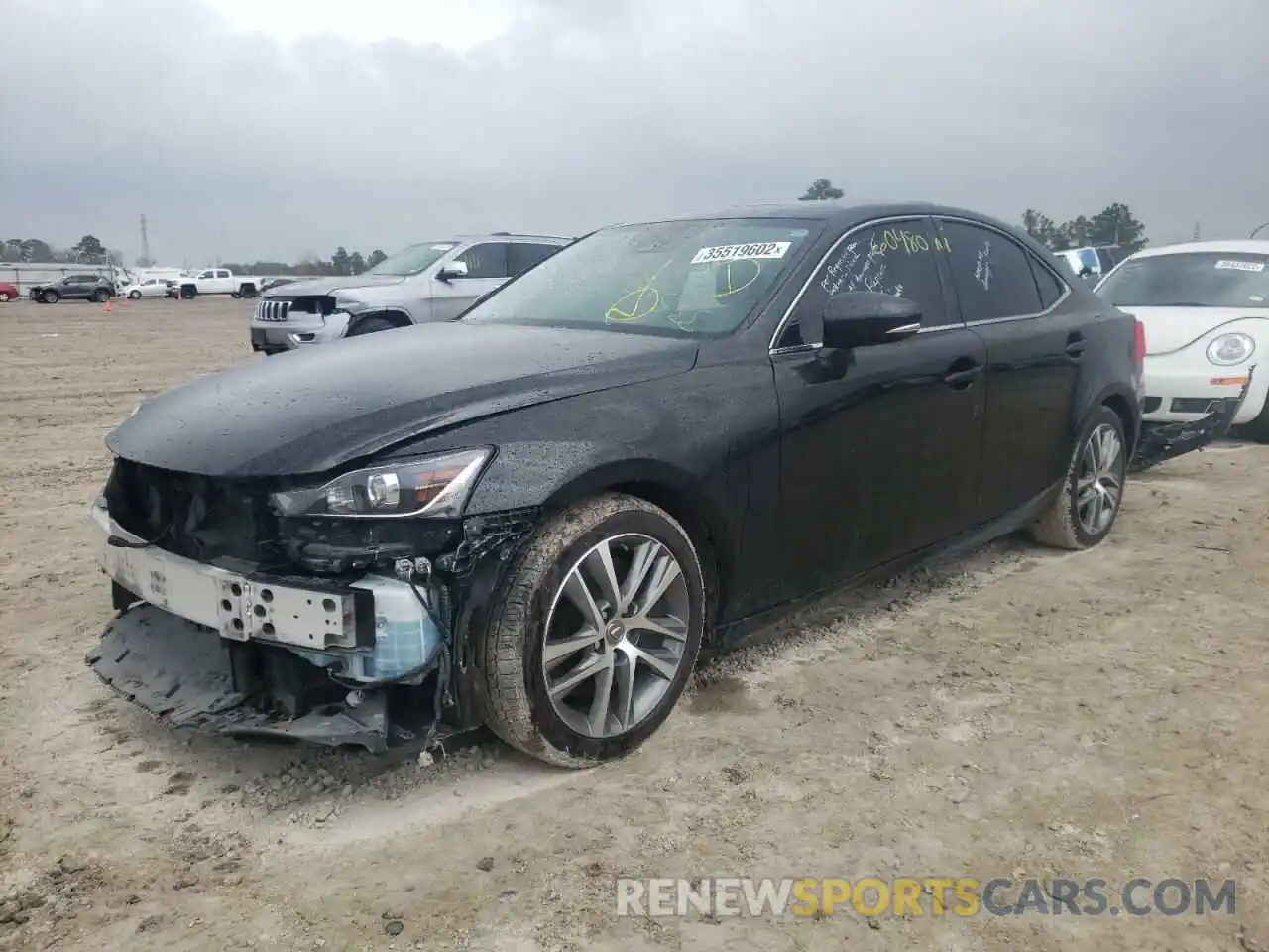 2 Photograph of a damaged car JTHBA1D25K5086188 LEXUS IS 2019