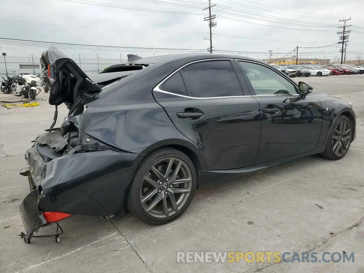 3 Photograph of a damaged car JTHBA1D25K5087678 LEXUS IS 2019