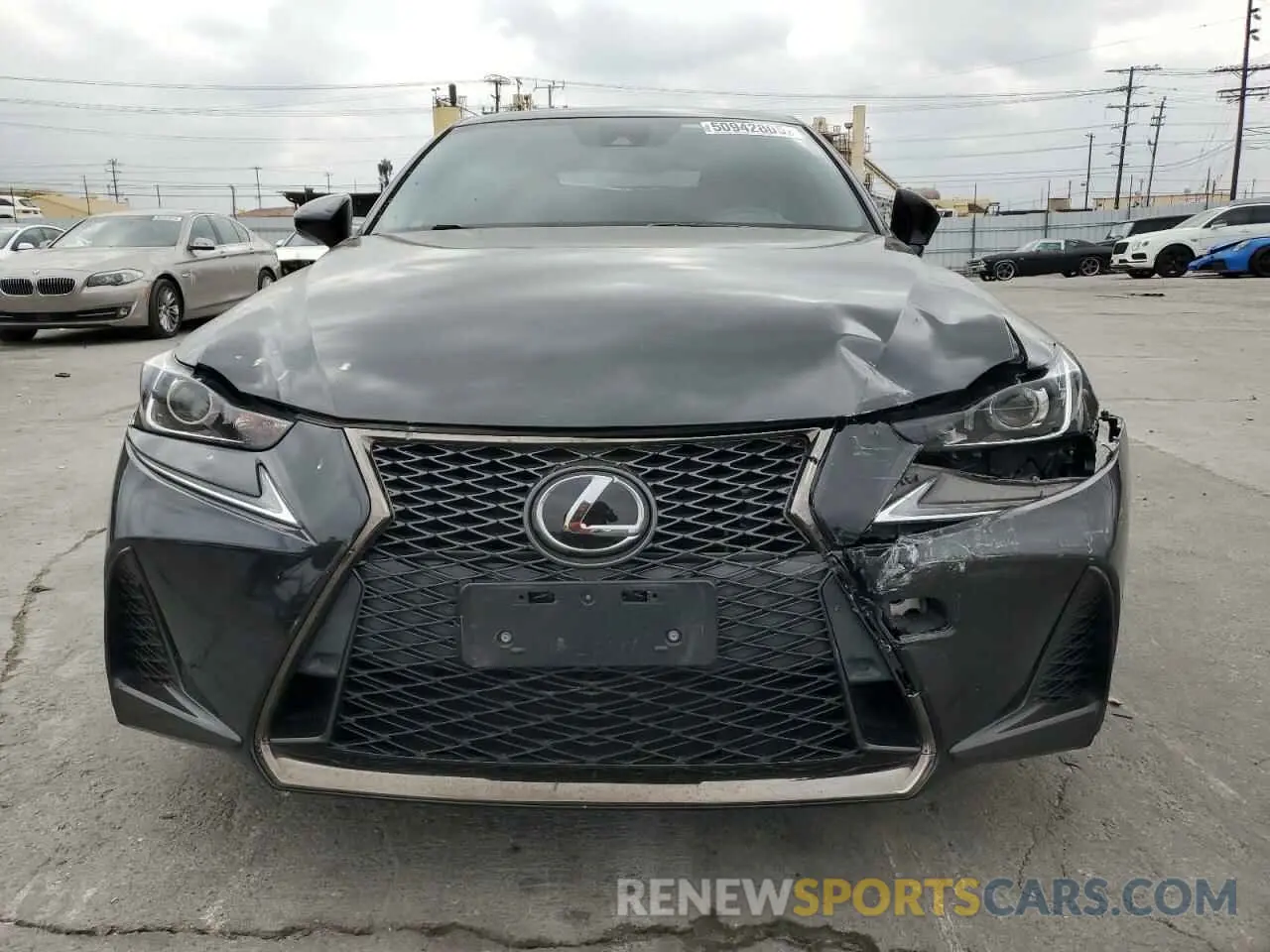 5 Photograph of a damaged car JTHBA1D25K5087678 LEXUS IS 2019