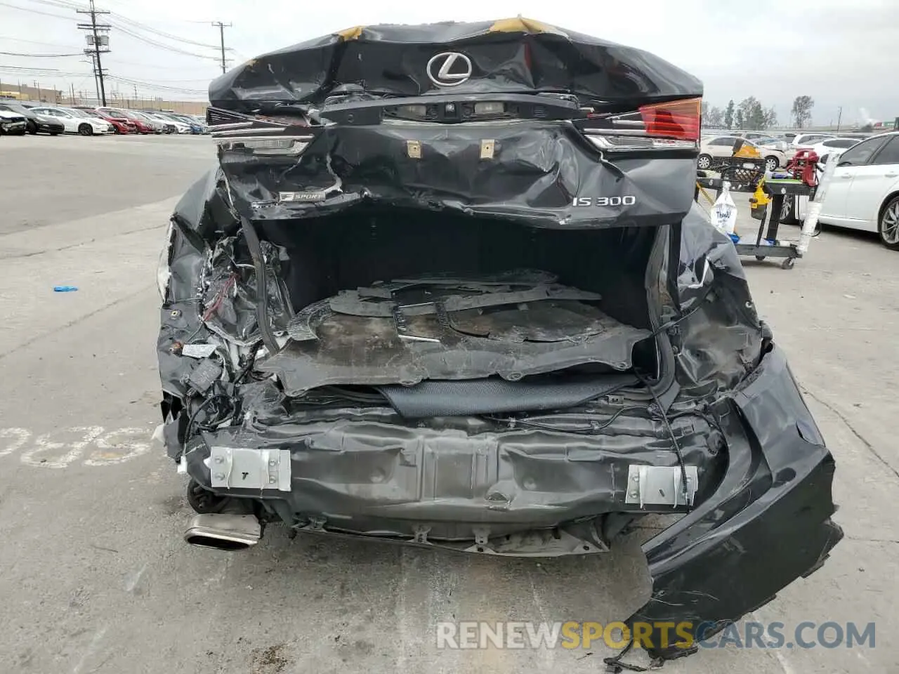 6 Photograph of a damaged car JTHBA1D25K5087678 LEXUS IS 2019