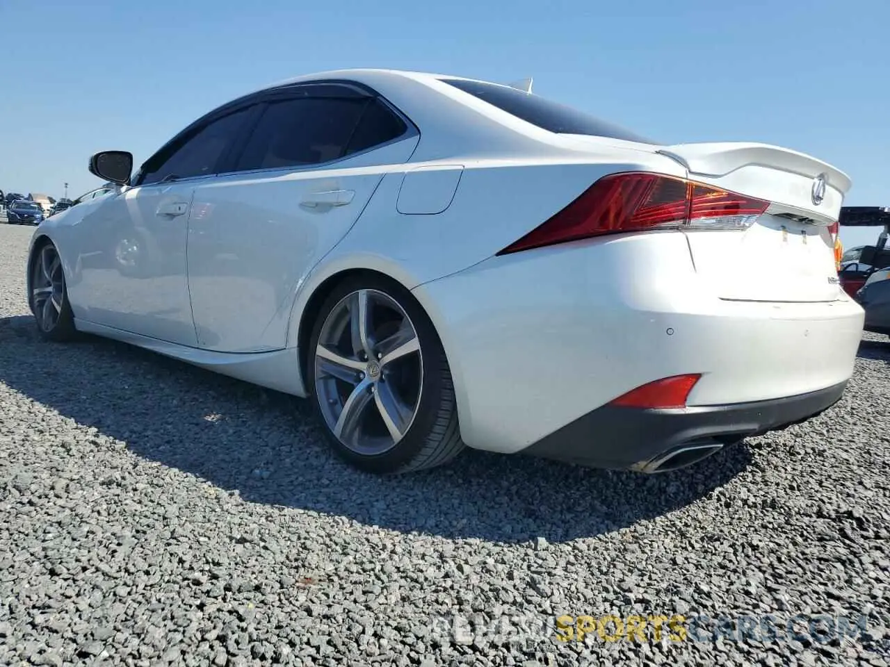 2 Photograph of a damaged car JTHBA1D25K5093285 LEXUS IS 2019