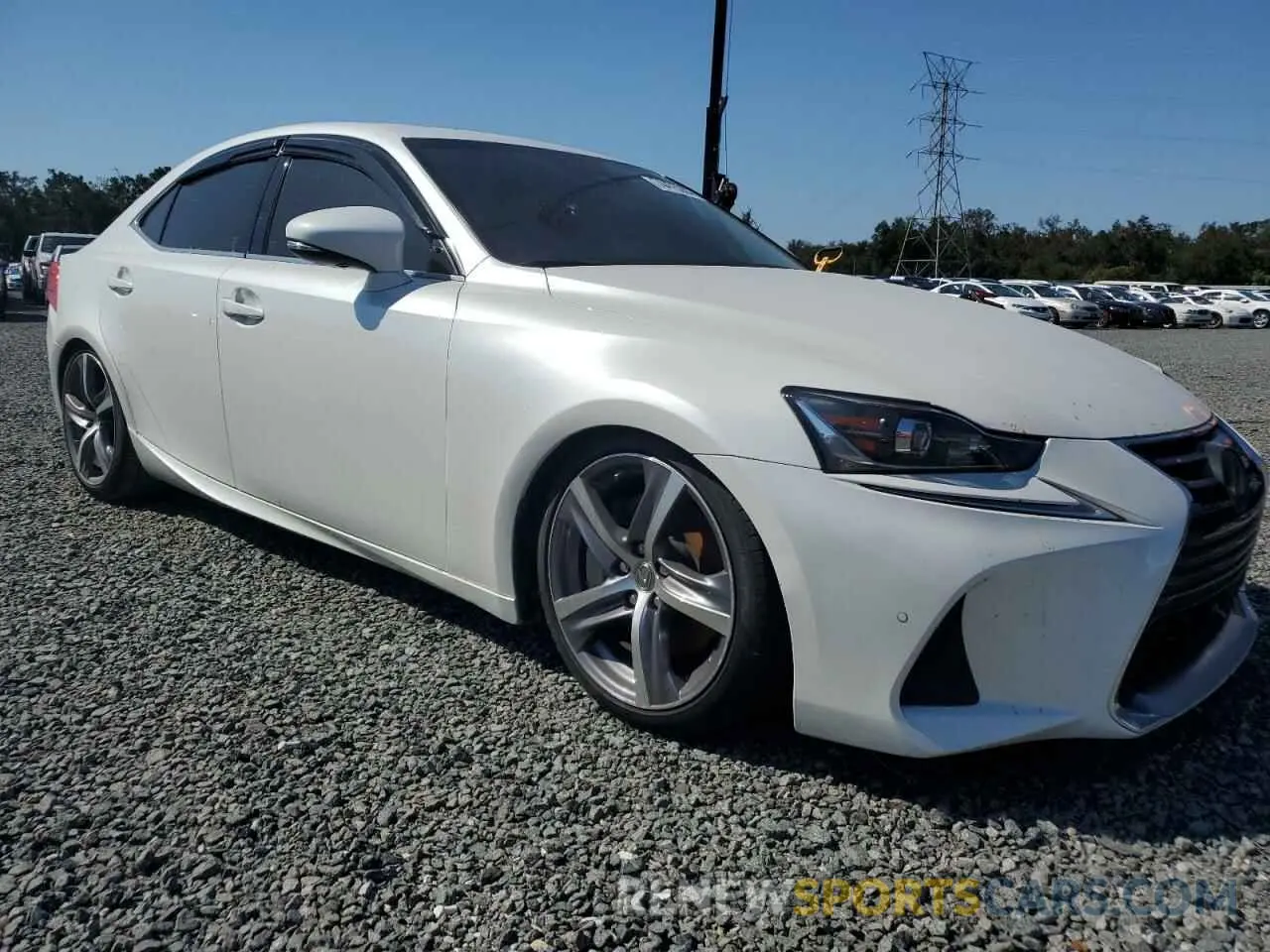 4 Photograph of a damaged car JTHBA1D25K5093285 LEXUS IS 2019