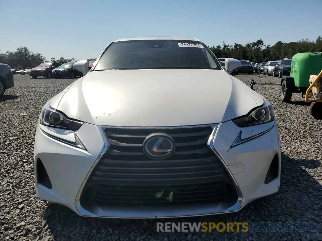 5 Photograph of a damaged car JTHBA1D25K5093285 LEXUS IS 2019
