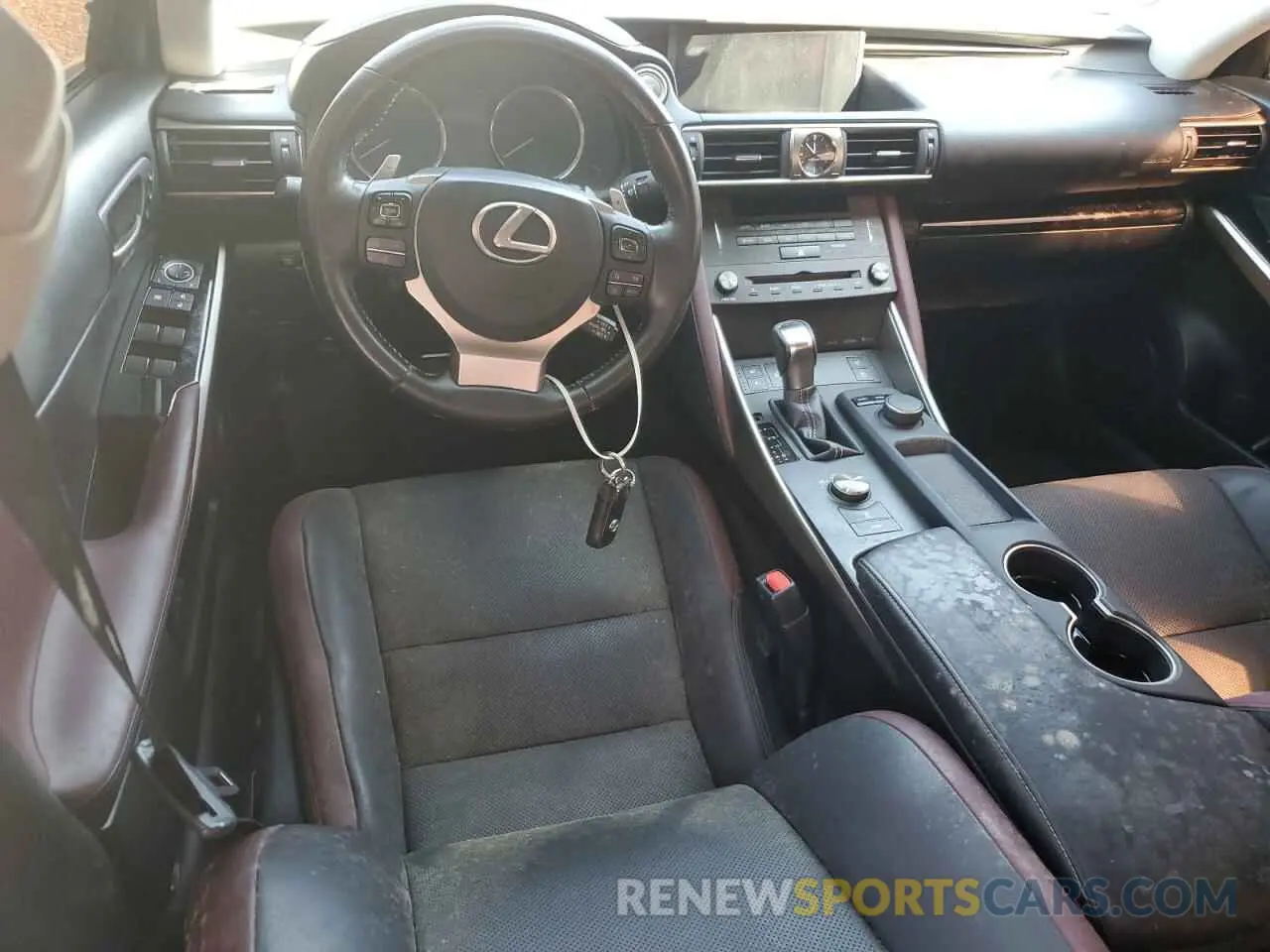 8 Photograph of a damaged car JTHBA1D25K5093285 LEXUS IS 2019