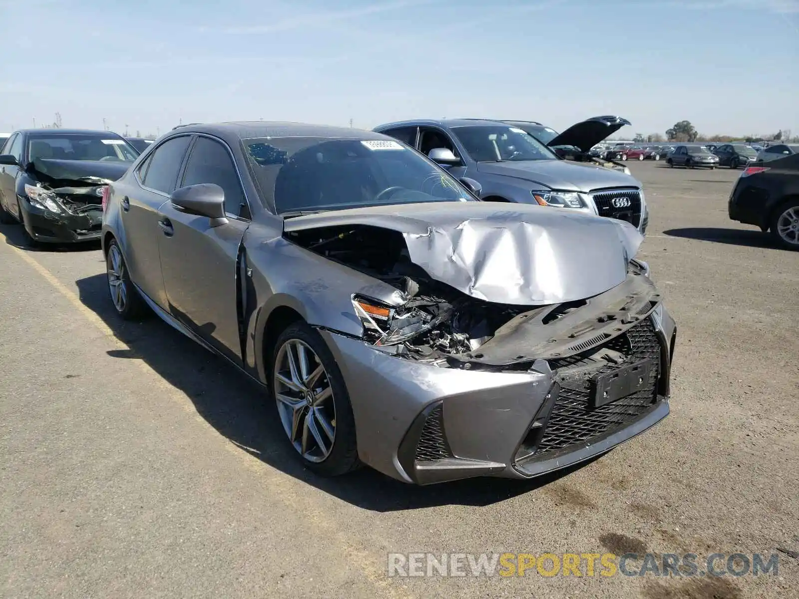 1 Photograph of a damaged car JTHBA1D25K5094520 LEXUS IS 2019