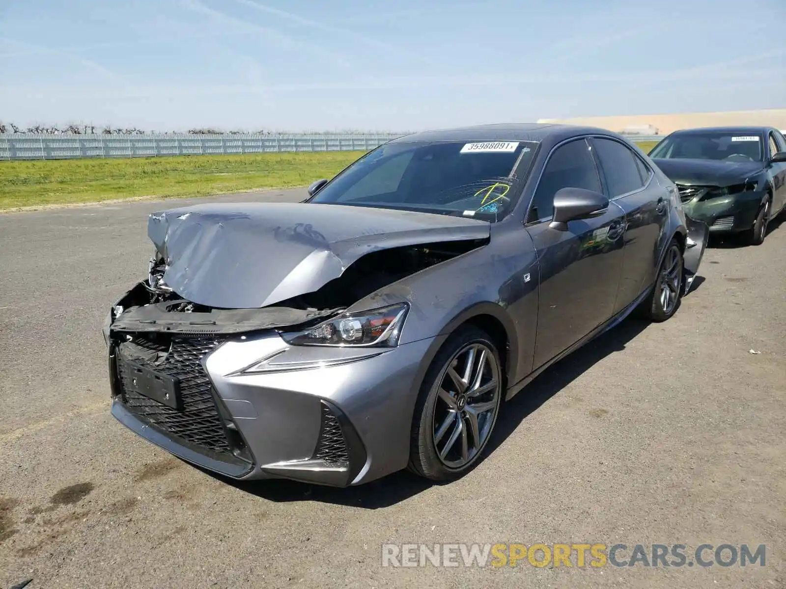 2 Photograph of a damaged car JTHBA1D25K5094520 LEXUS IS 2019