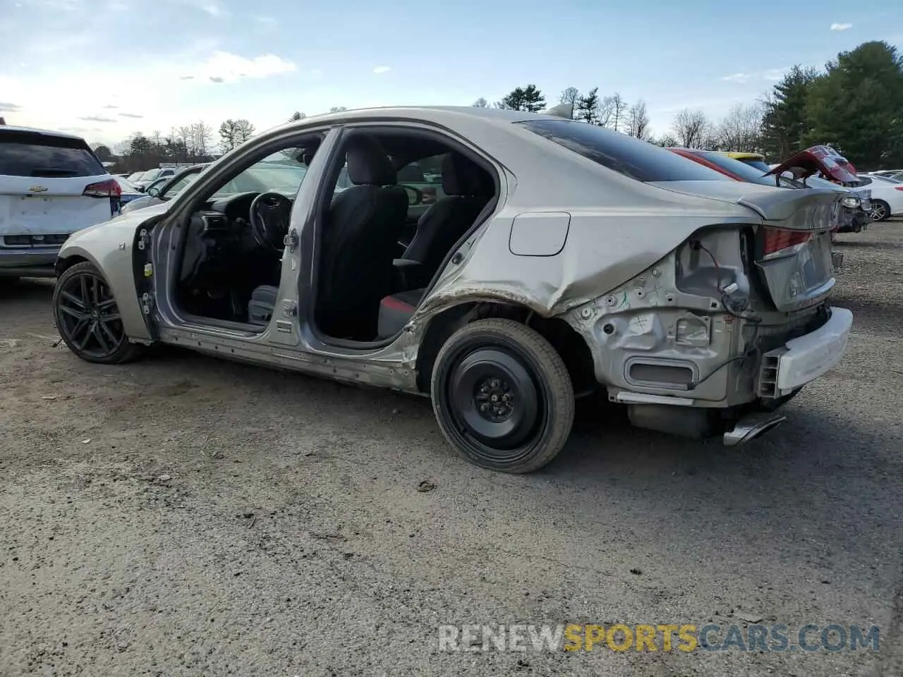 2 Photograph of a damaged car JTHBA1D25K5095103 LEXUS IS 2019