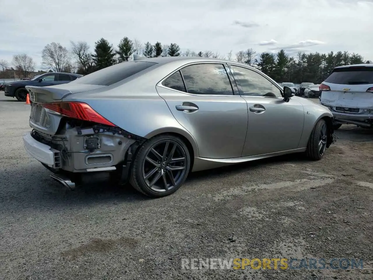 3 Photograph of a damaged car JTHBA1D25K5095103 LEXUS IS 2019