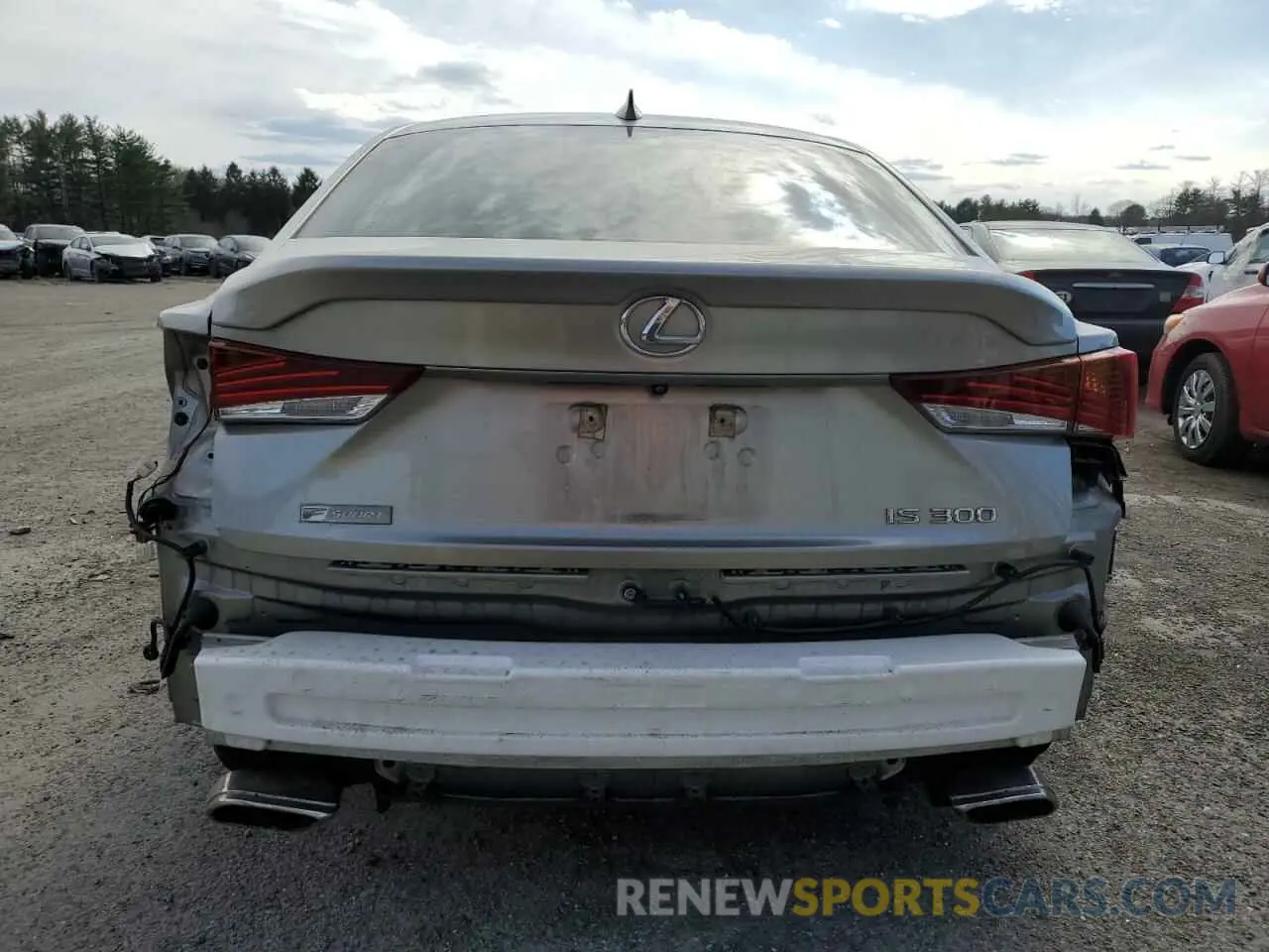 6 Photograph of a damaged car JTHBA1D25K5095103 LEXUS IS 2019
