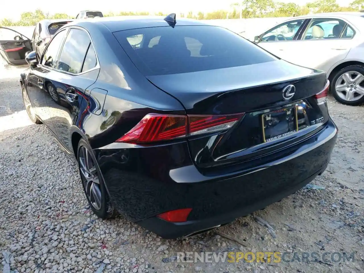 3 Photograph of a damaged car JTHBA1D25K5096980 LEXUS IS 2019