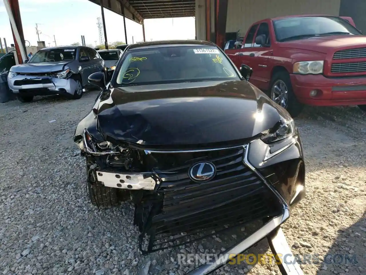 9 Photograph of a damaged car JTHBA1D25K5096980 LEXUS IS 2019