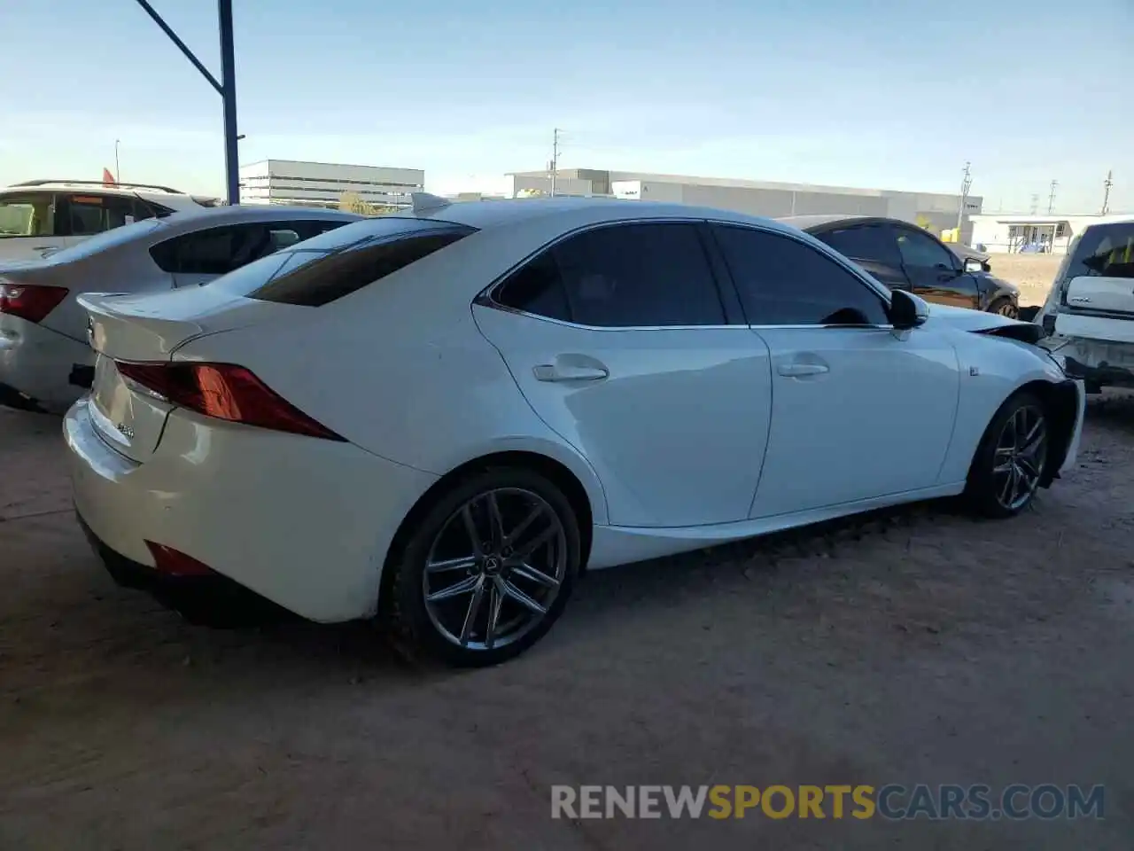 3 Photograph of a damaged car JTHBA1D25K5098096 LEXUS IS 2019