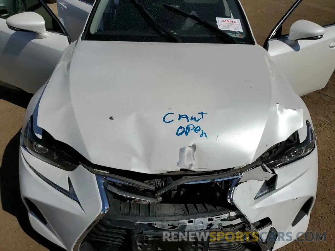 7 Photograph of a damaged car JTHBA1D25K5099507 LEXUS IS 2019