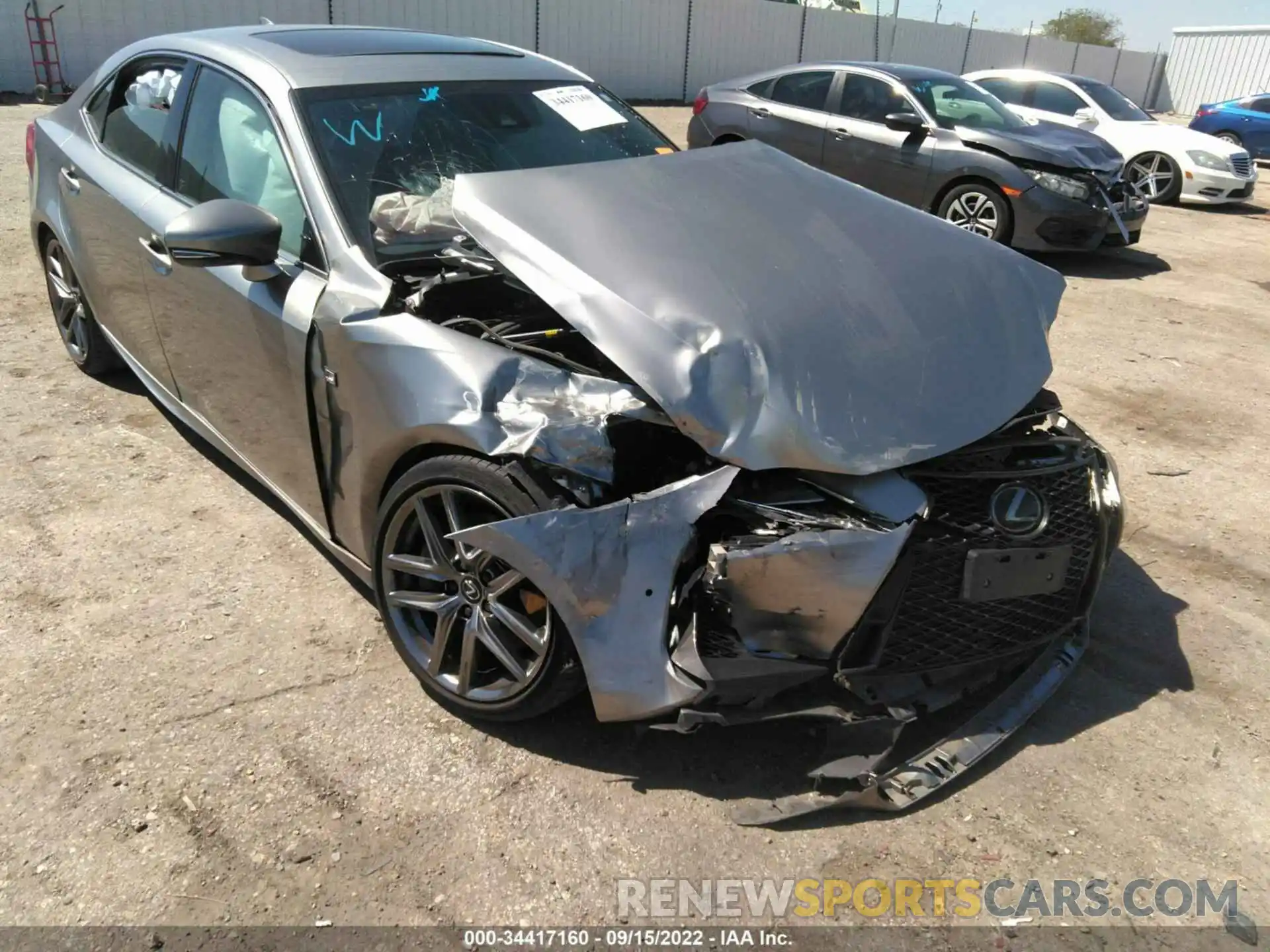 6 Photograph of a damaged car JTHBA1D25K5100896 LEXUS IS 2019