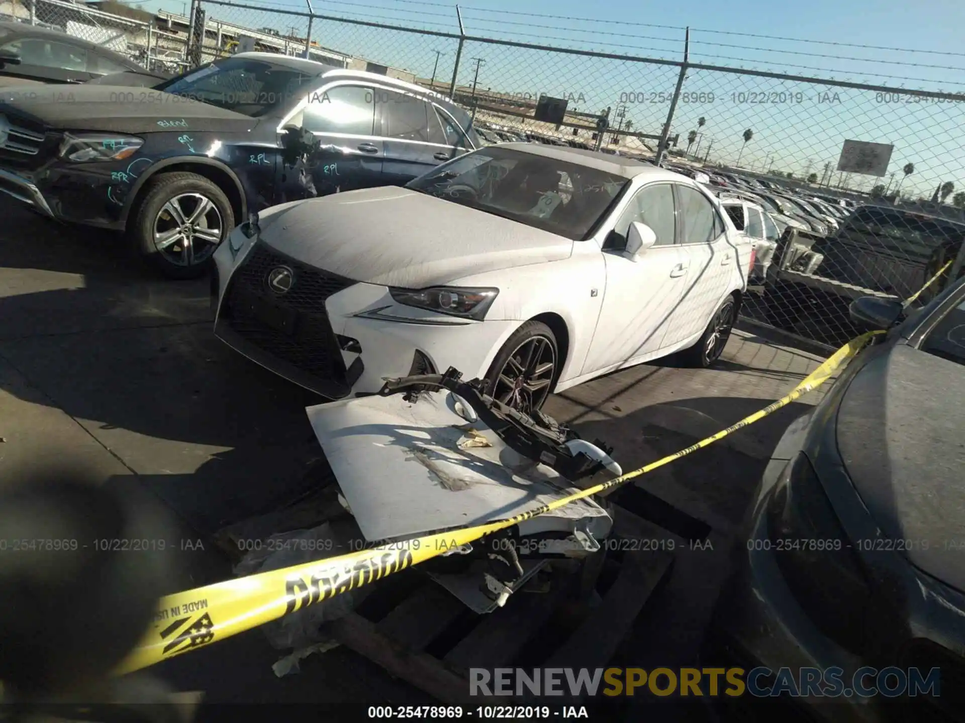 2 Photograph of a damaged car JTHBA1D26K5084577 LEXUS IS 2019