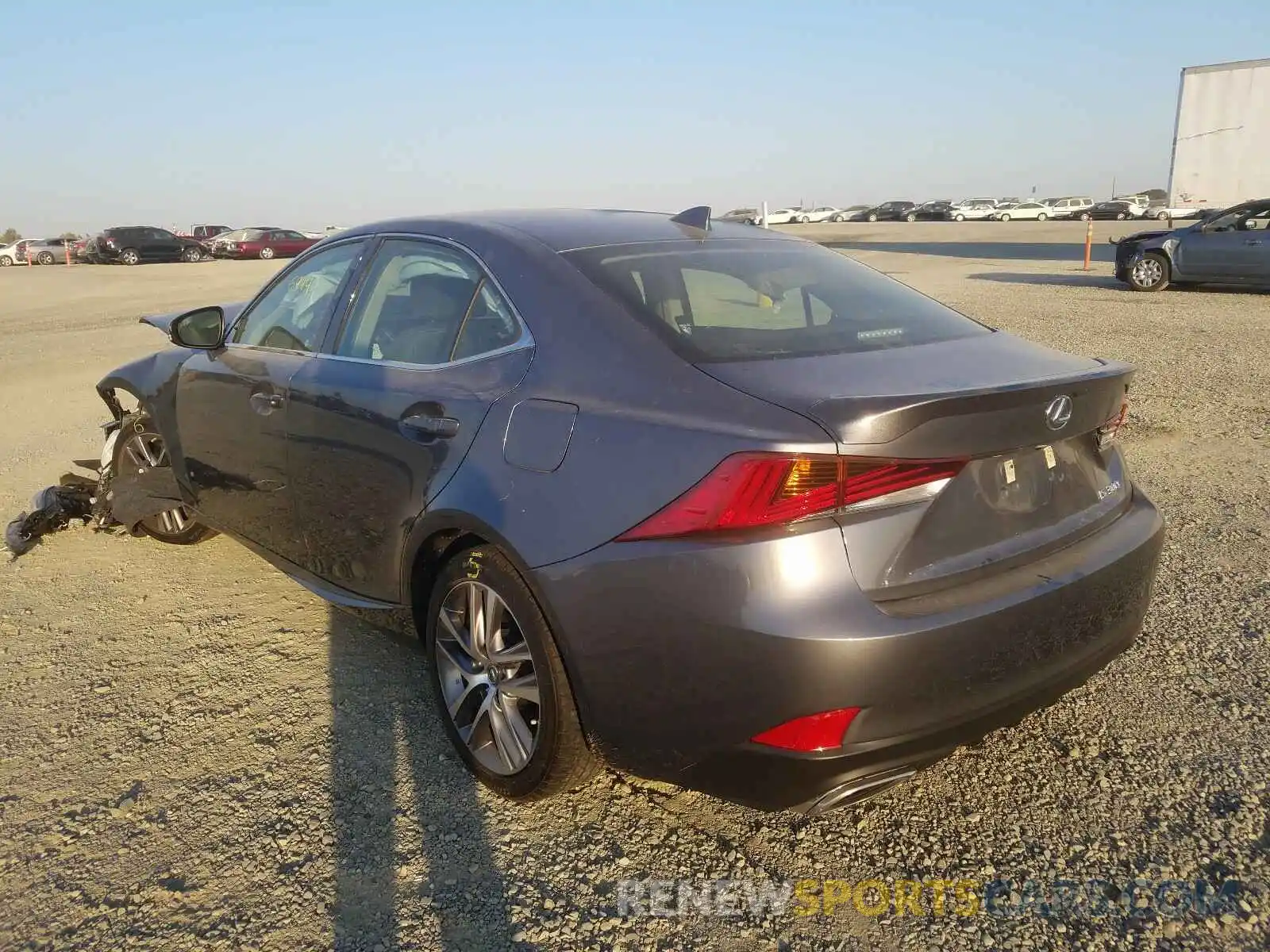 3 Photograph of a damaged car JTHBA1D26K5086040 LEXUS IS 2019