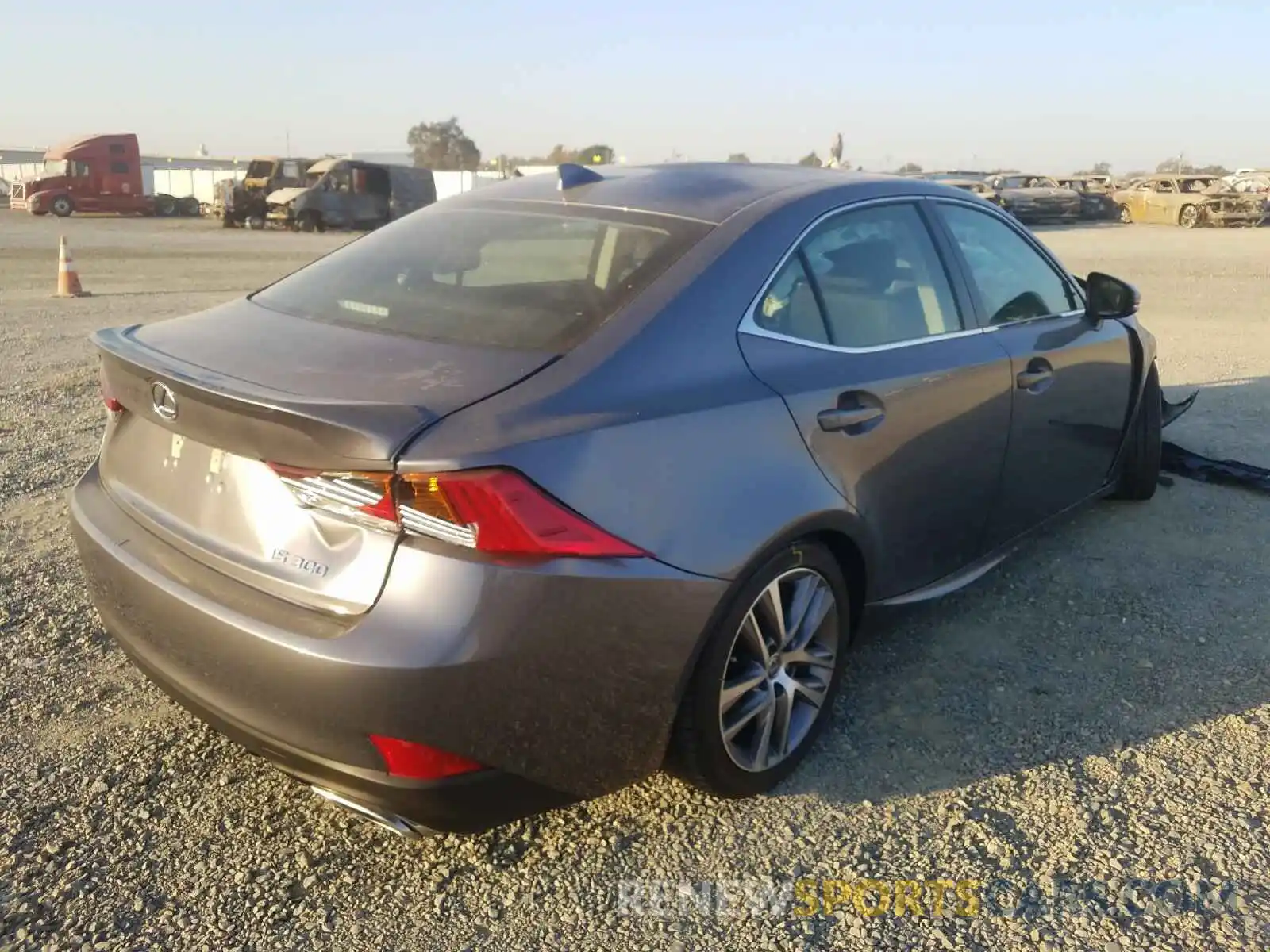 4 Photograph of a damaged car JTHBA1D26K5086040 LEXUS IS 2019