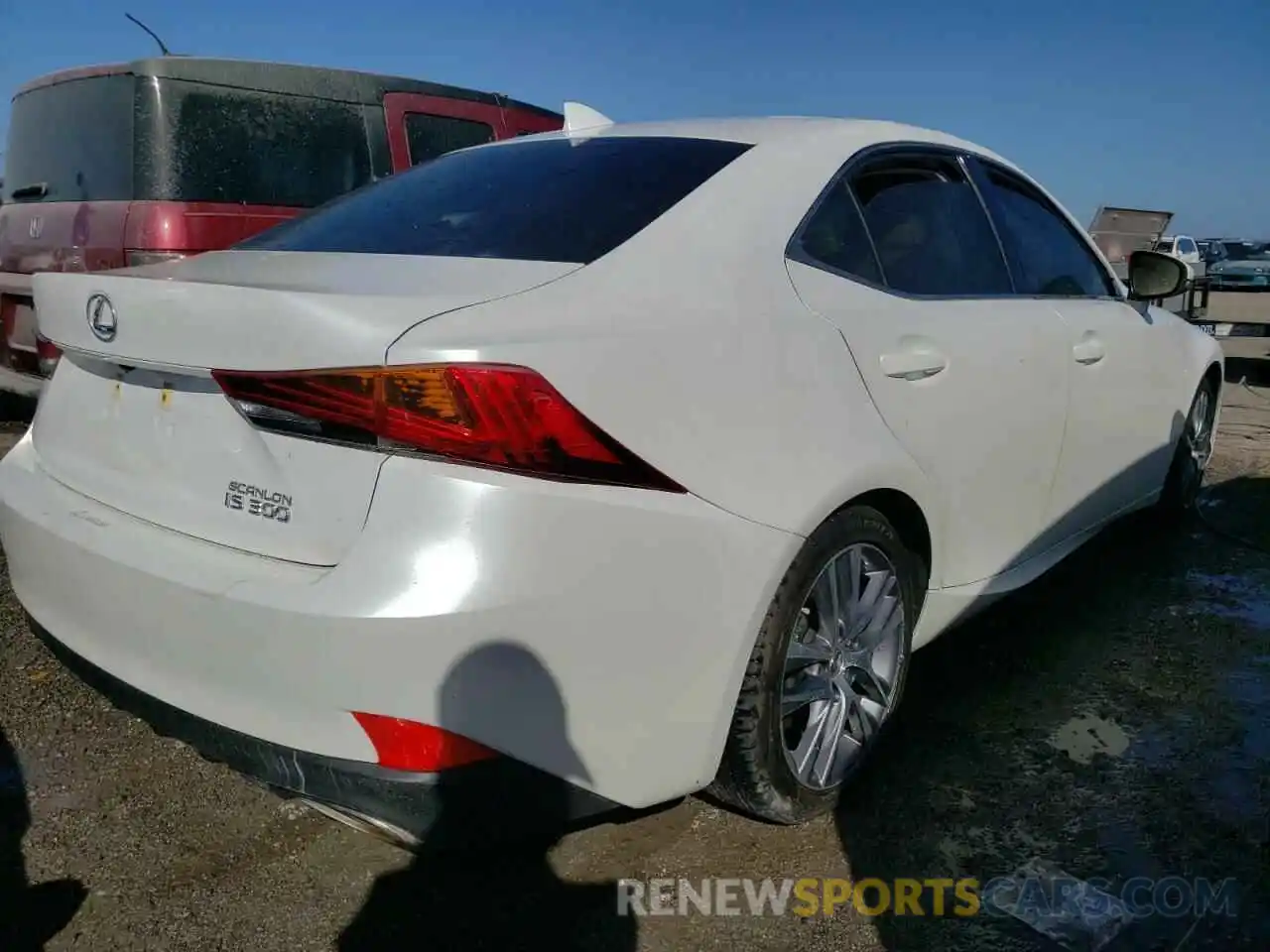 4 Photograph of a damaged car JTHBA1D26K5086135 LEXUS IS 2019