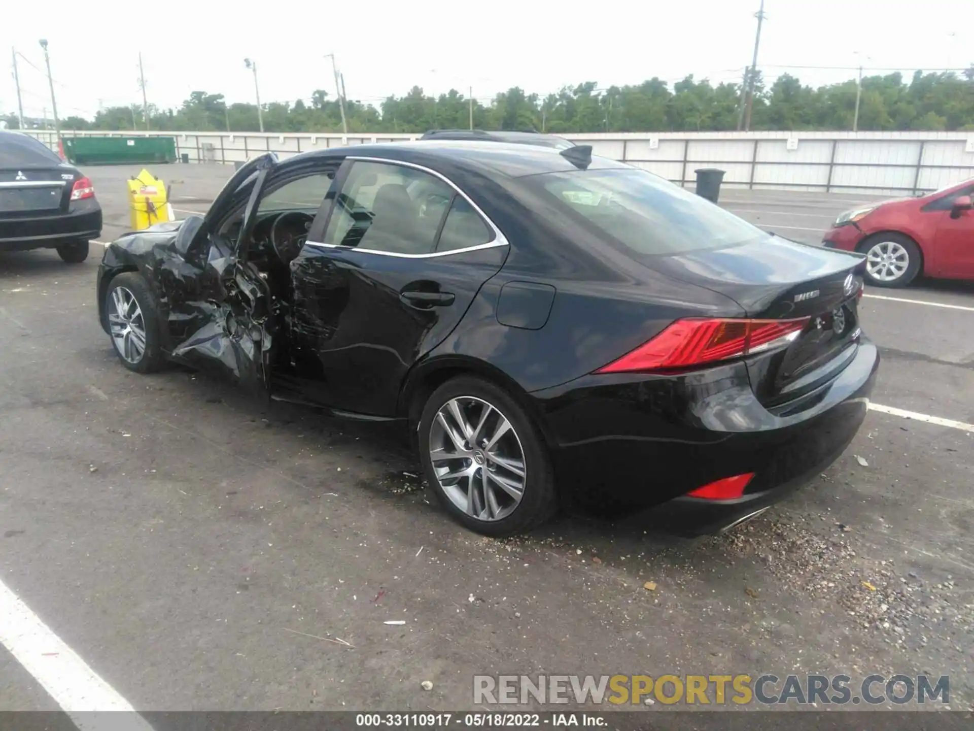 3 Photograph of a damaged car JTHBA1D26K5086765 LEXUS IS 2019