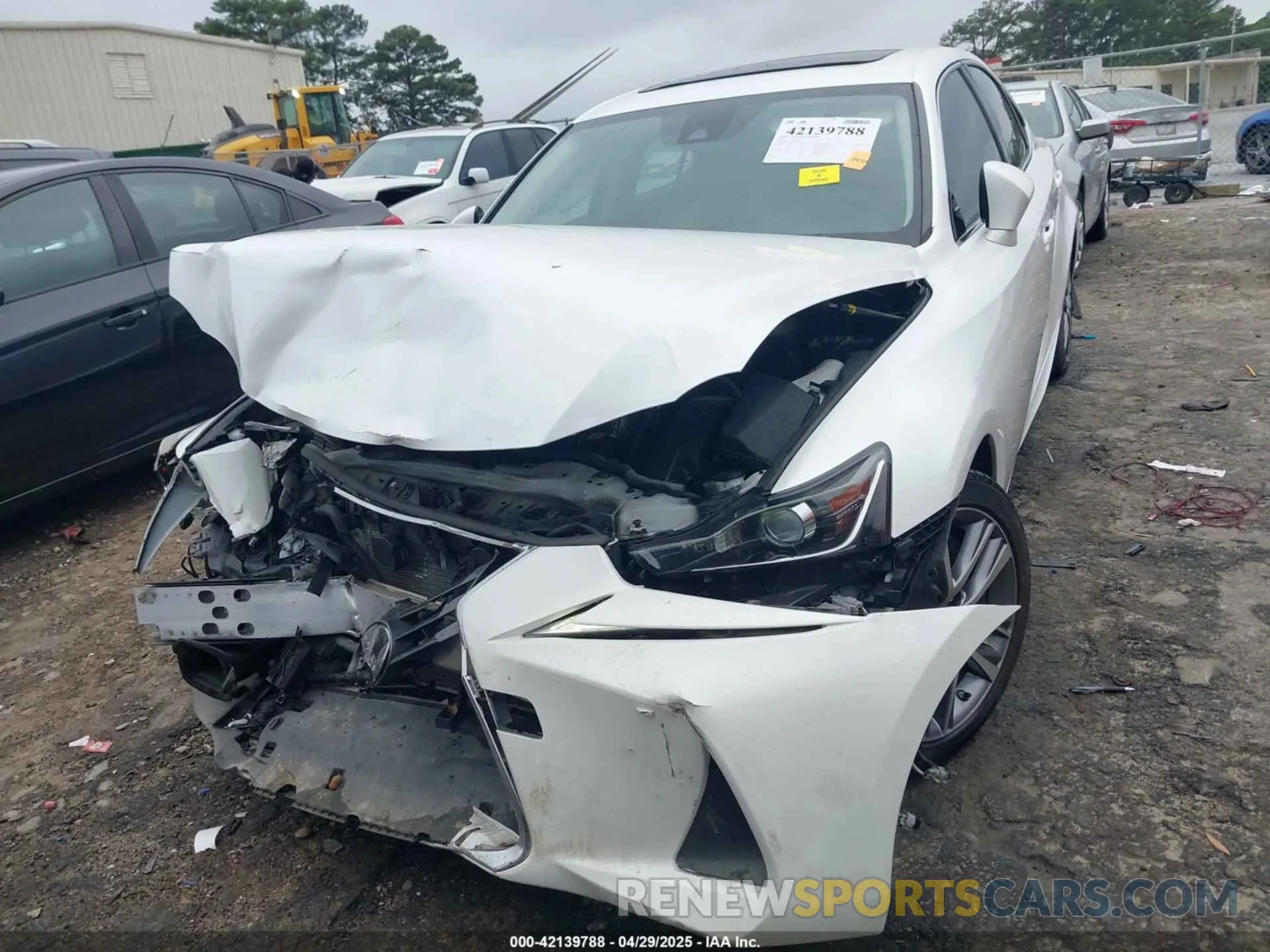 12 Photograph of a damaged car JTHBA1D26K5087074 LEXUS IS 2019