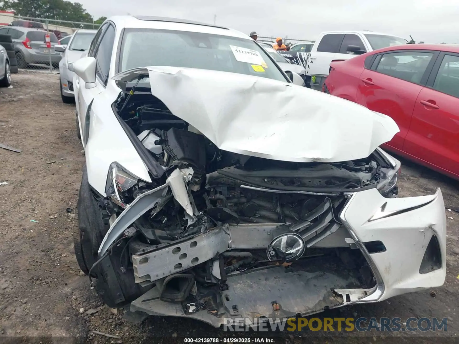 6 Photograph of a damaged car JTHBA1D26K5087074 LEXUS IS 2019