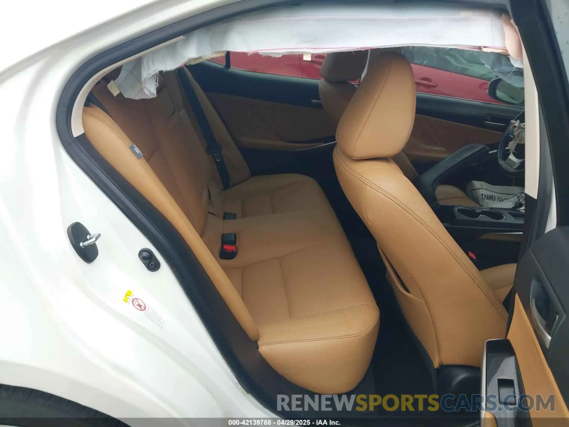 8 Photograph of a damaged car JTHBA1D26K5087074 LEXUS IS 2019