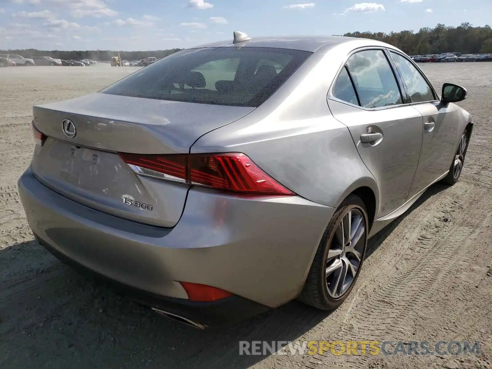 4 Photograph of a damaged car JTHBA1D26K5088516 LEXUS IS 2019