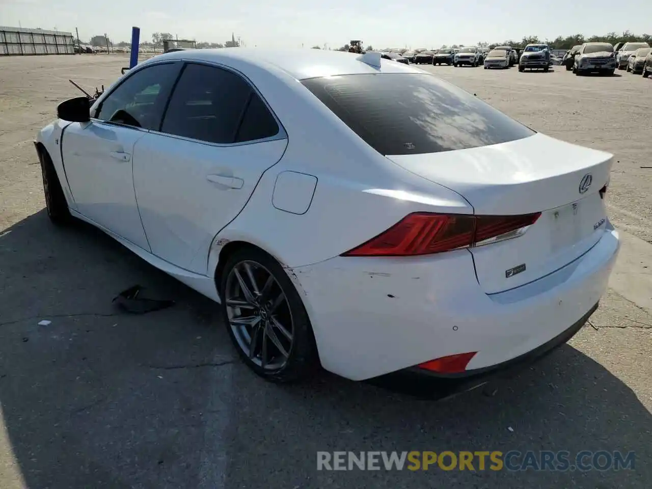 3 Photograph of a damaged car JTHBA1D26K5088760 LEXUS IS 2019