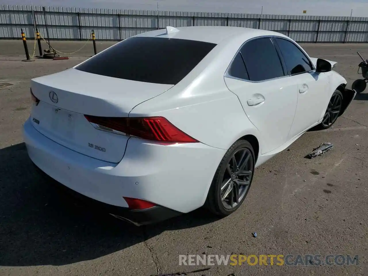 4 Photograph of a damaged car JTHBA1D26K5088760 LEXUS IS 2019