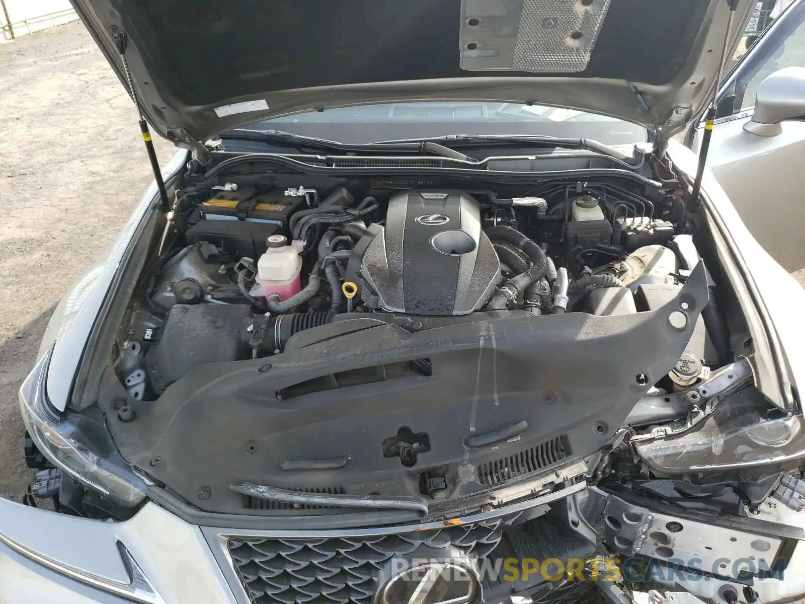 7 Photograph of a damaged car JTHBA1D26K5089035 LEXUS IS 2019