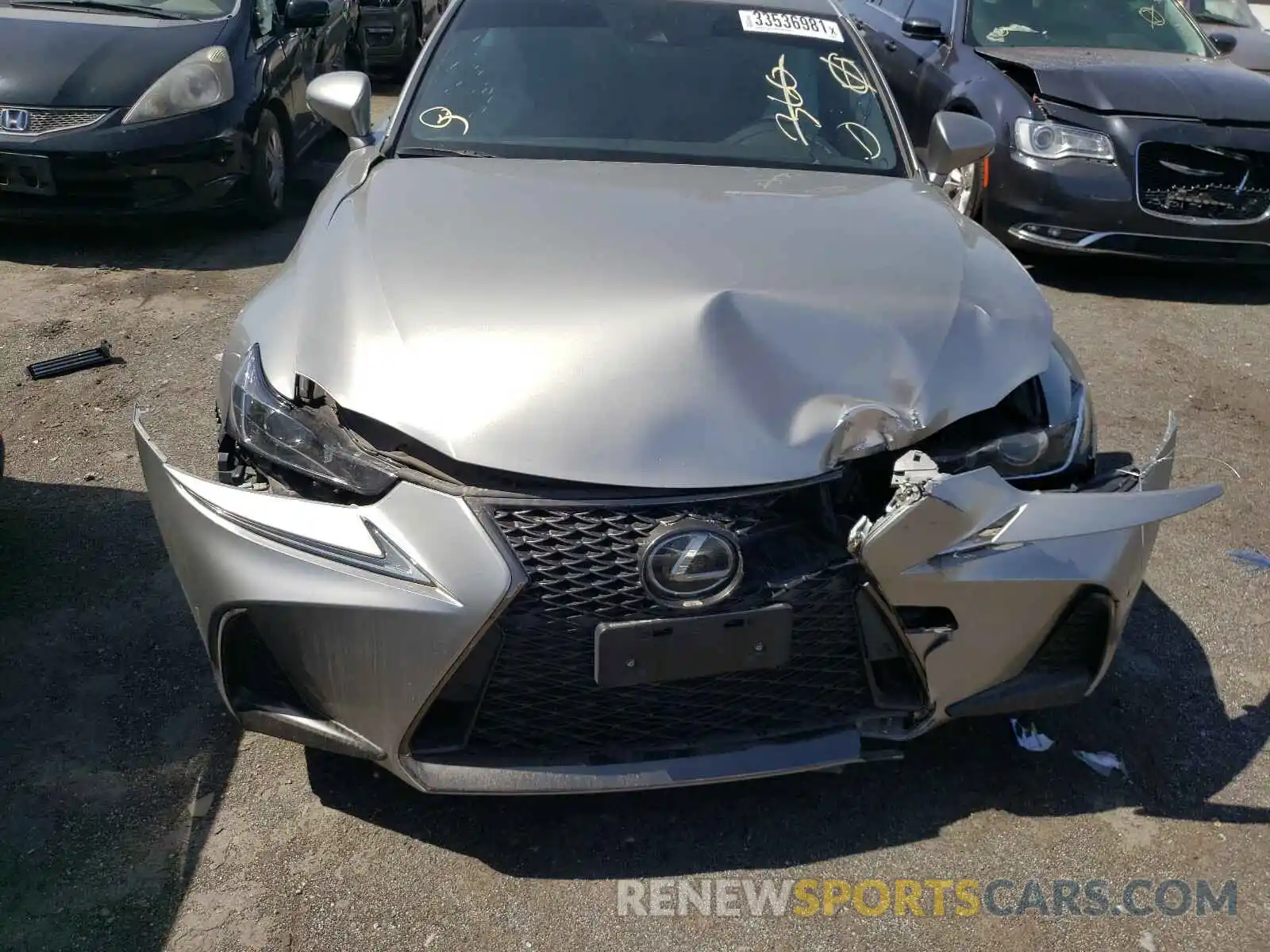 9 Photograph of a damaged car JTHBA1D26K5089035 LEXUS IS 2019