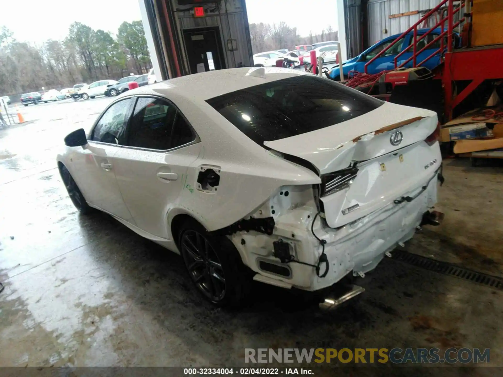 3 Photograph of a damaged car JTHBA1D26K5090153 LEXUS IS 2019