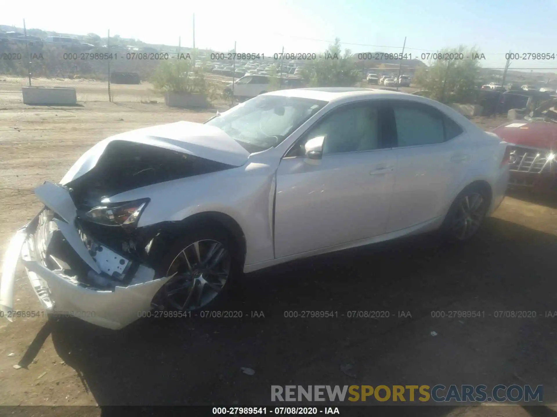 2 Photograph of a damaged car JTHBA1D26K5090217 LEXUS IS 2019