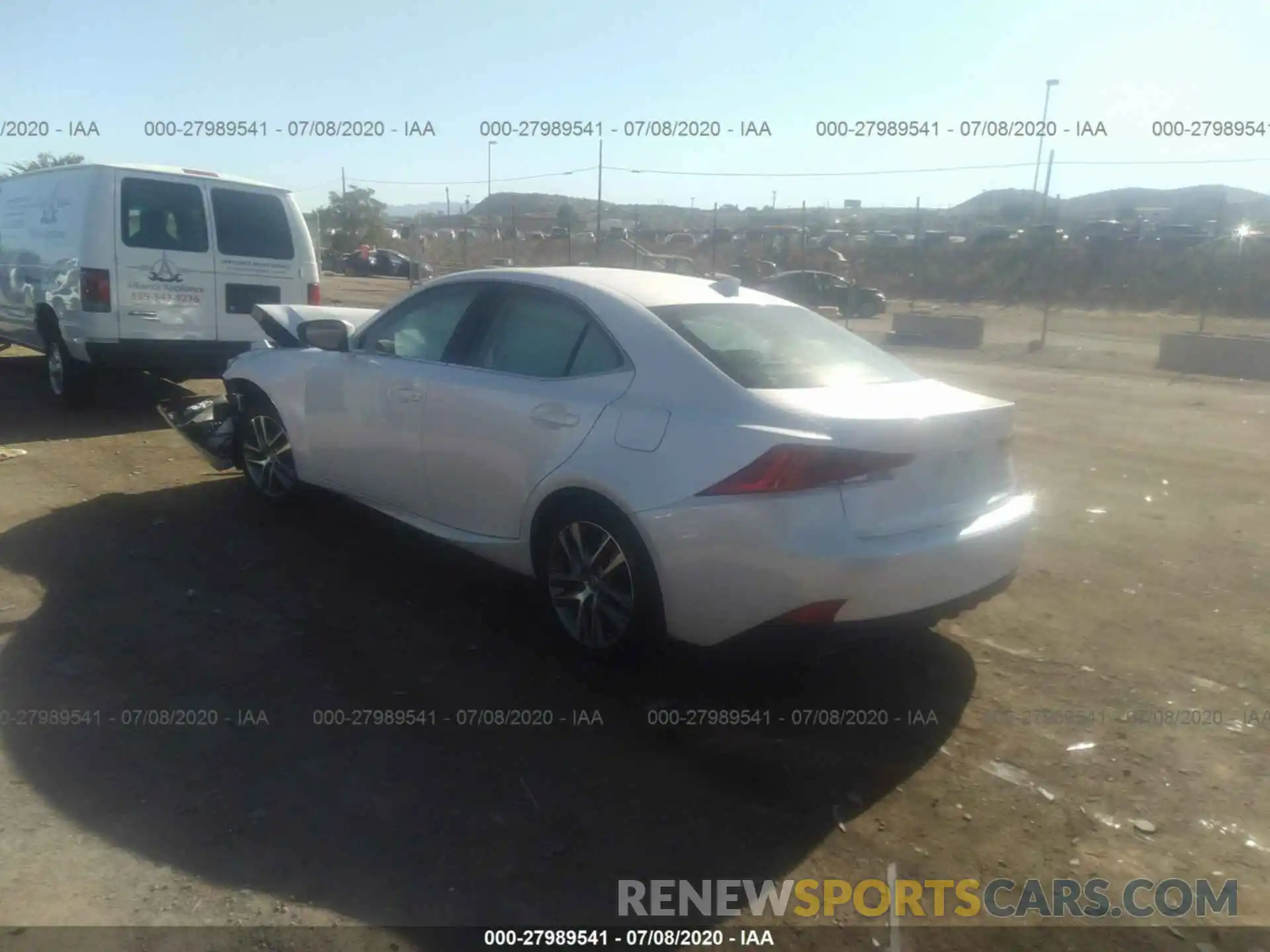 3 Photograph of a damaged car JTHBA1D26K5090217 LEXUS IS 2019