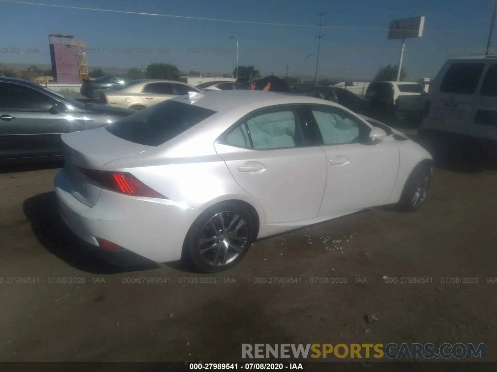 4 Photograph of a damaged car JTHBA1D26K5090217 LEXUS IS 2019