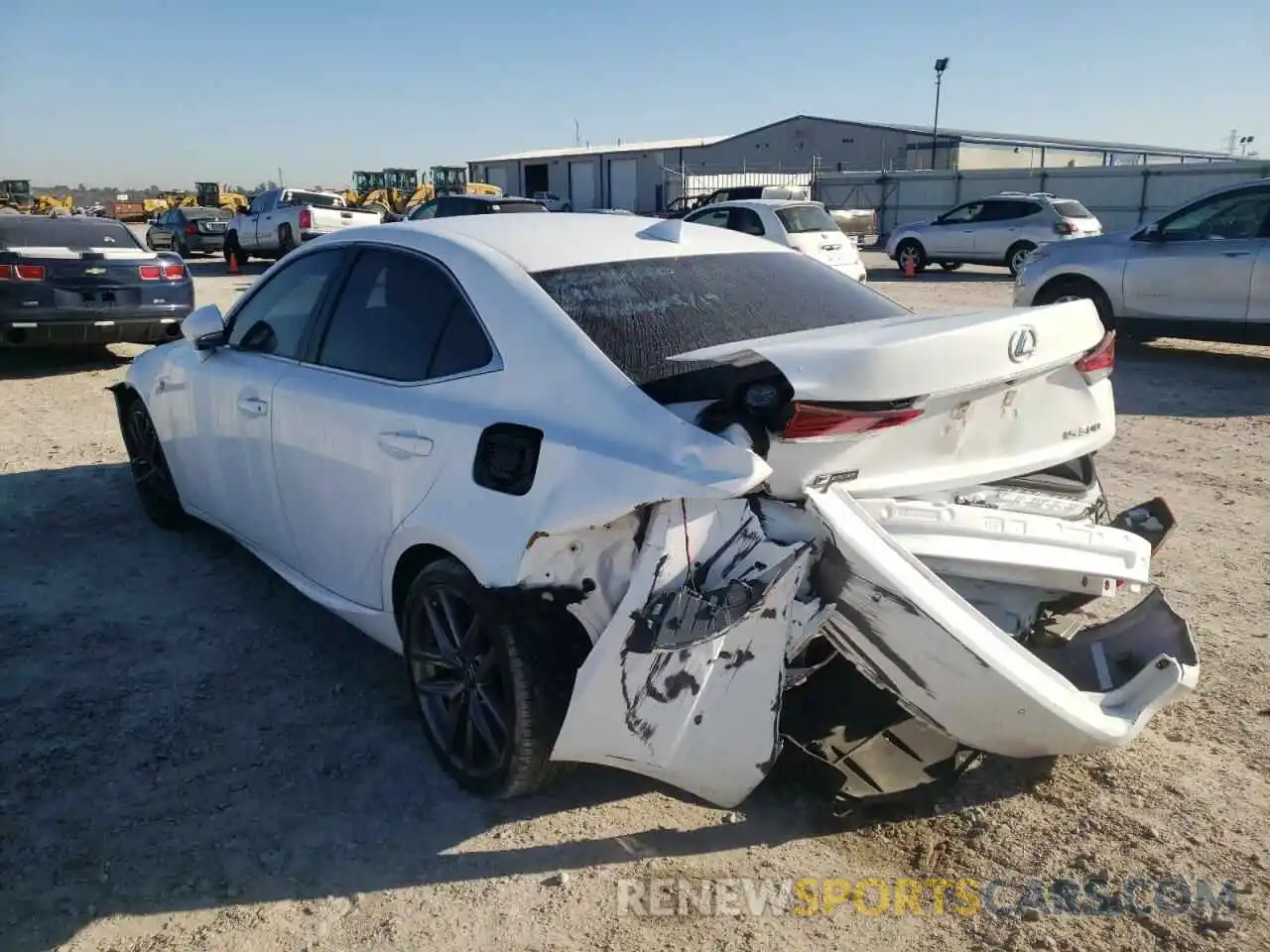 3 Photograph of a damaged car JTHBA1D26K5091870 LEXUS IS 2019