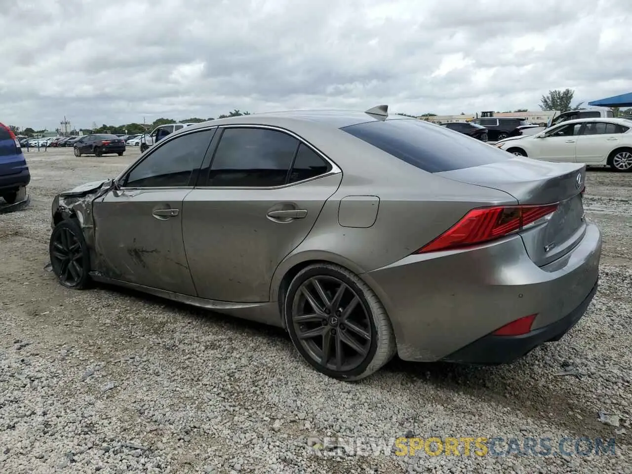 2 Photograph of a damaged car JTHBA1D26K5092565 LEXUS IS 2019