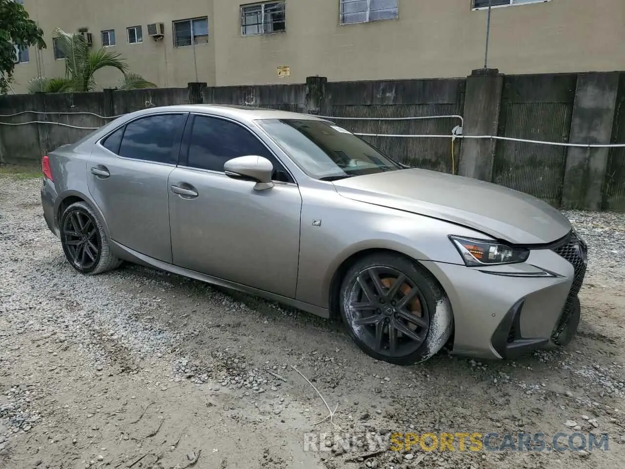 4 Photograph of a damaged car JTHBA1D26K5092565 LEXUS IS 2019